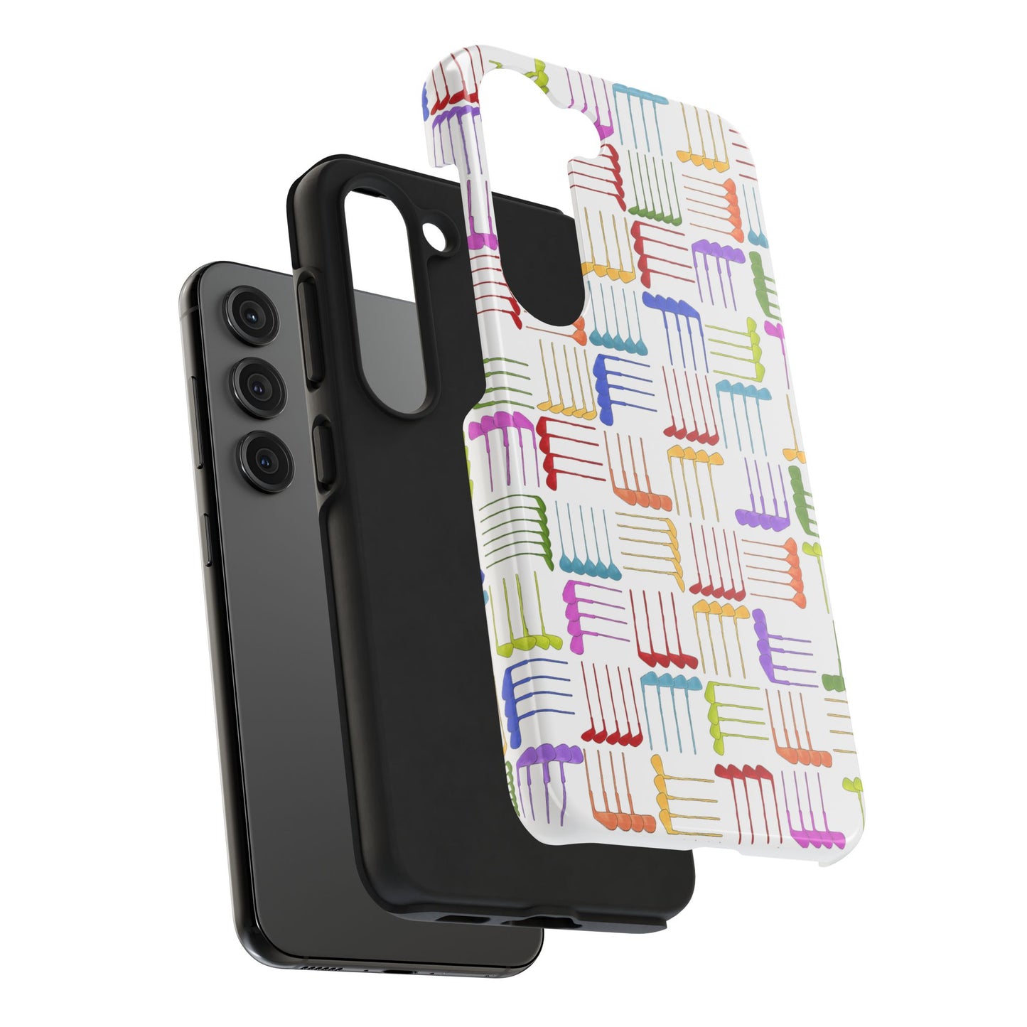 Club Weave White Phone Case