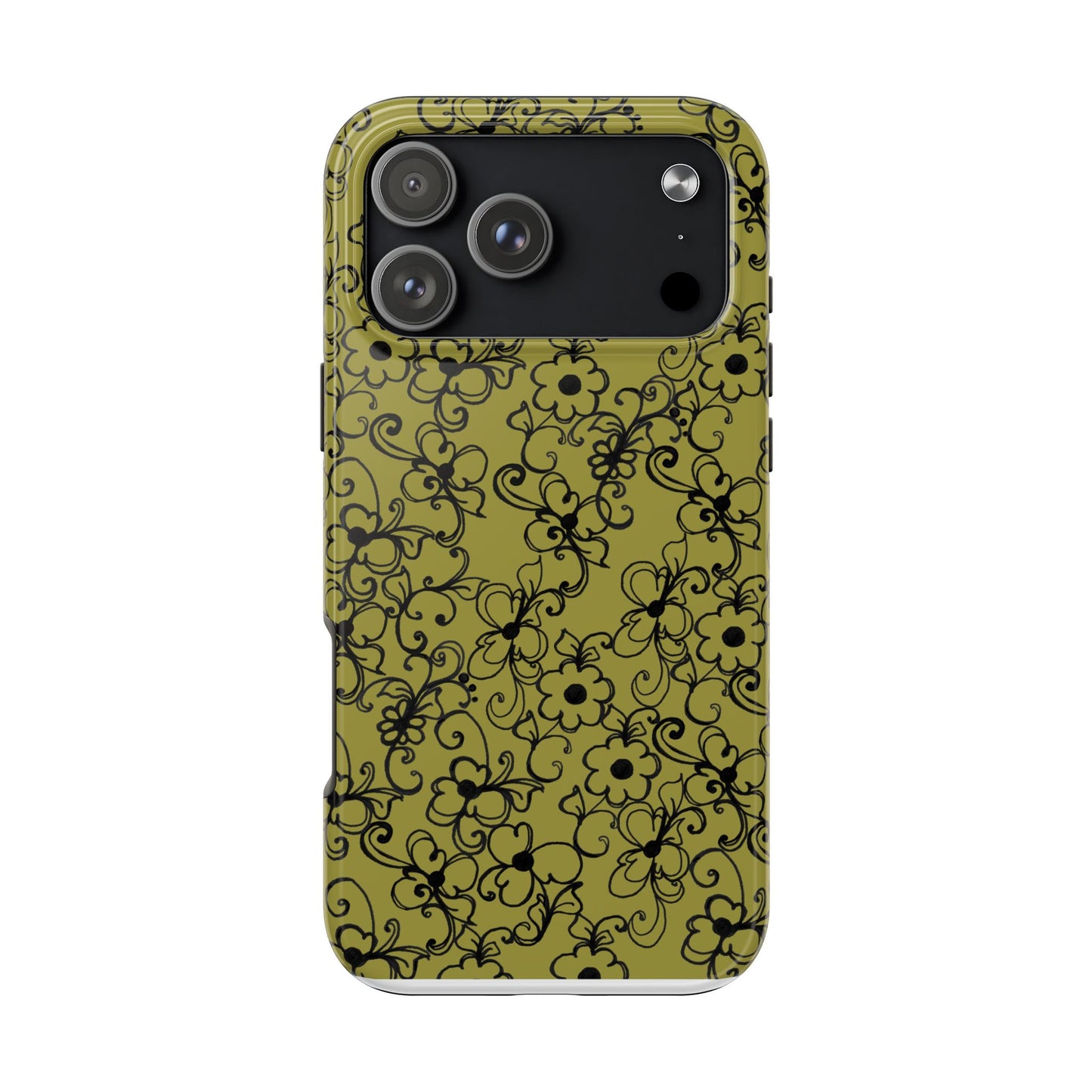 Daisy Jungle Green Phone Case