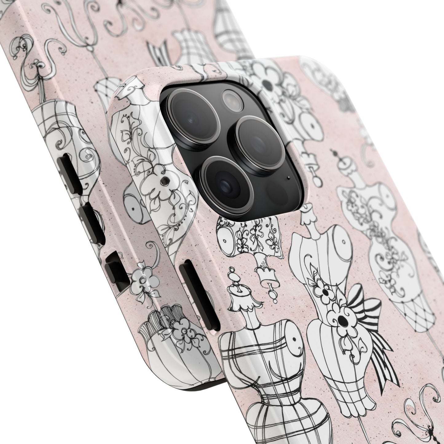 Mannequineque Silver Phone Case