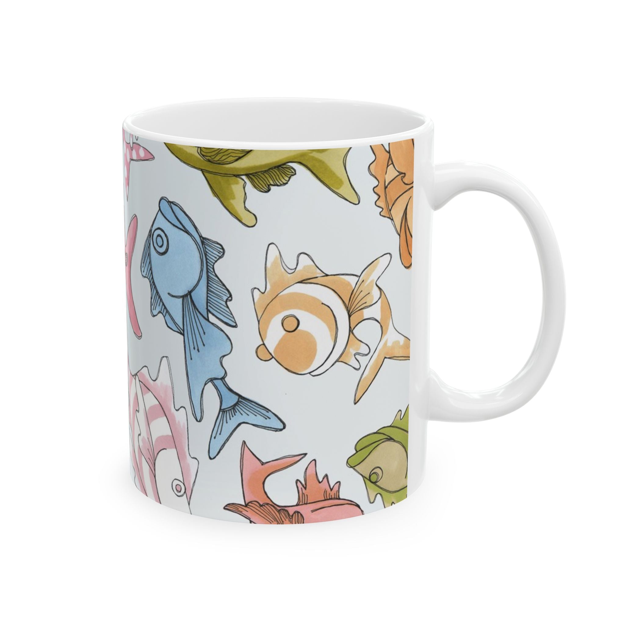 Colorful Fish Fun Cup for Kids - BPA Free & Durable – Loralie Designs