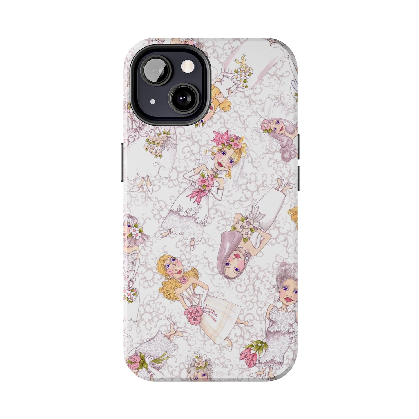 Bridal Scroll Phone Case