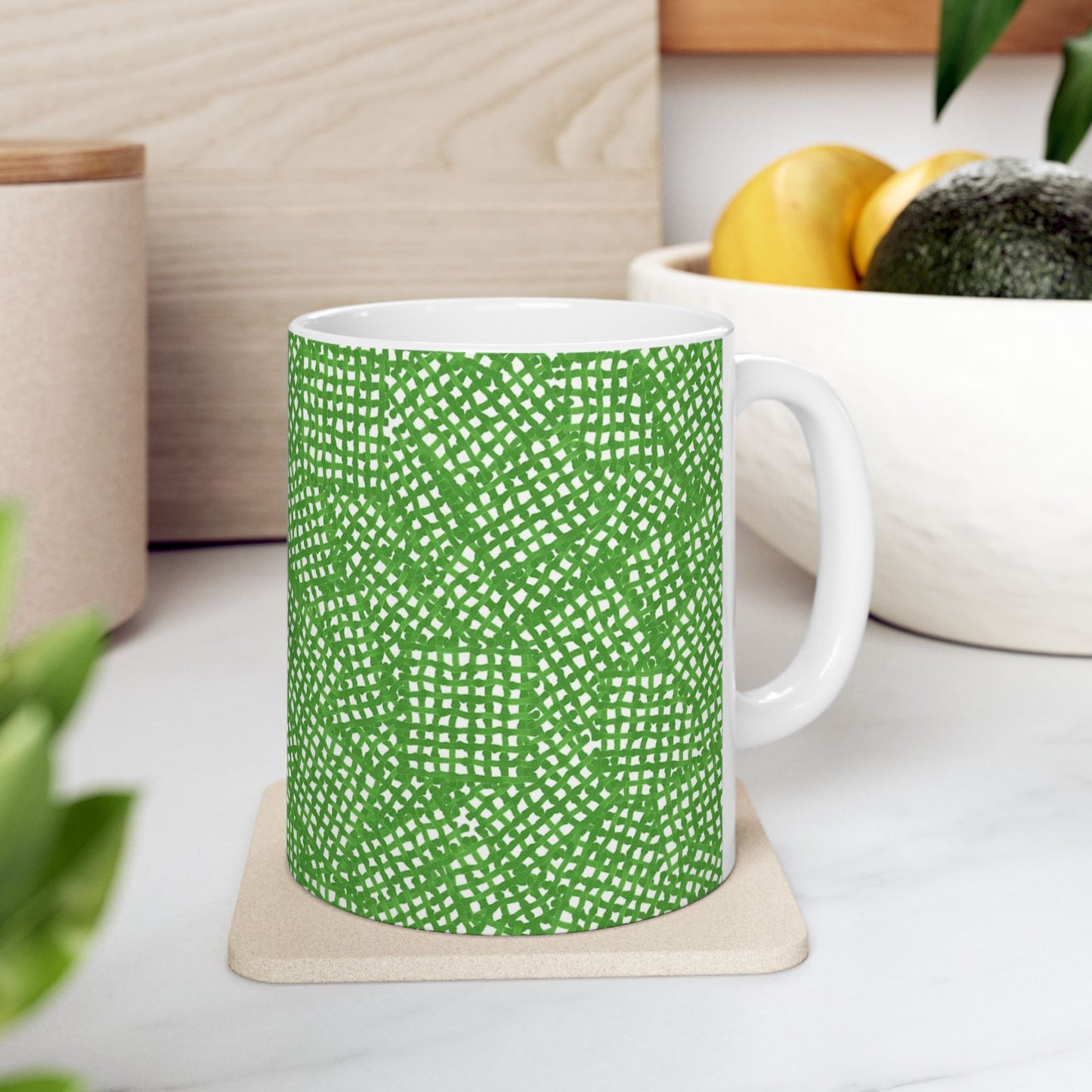 Check Patch Small Green Cup