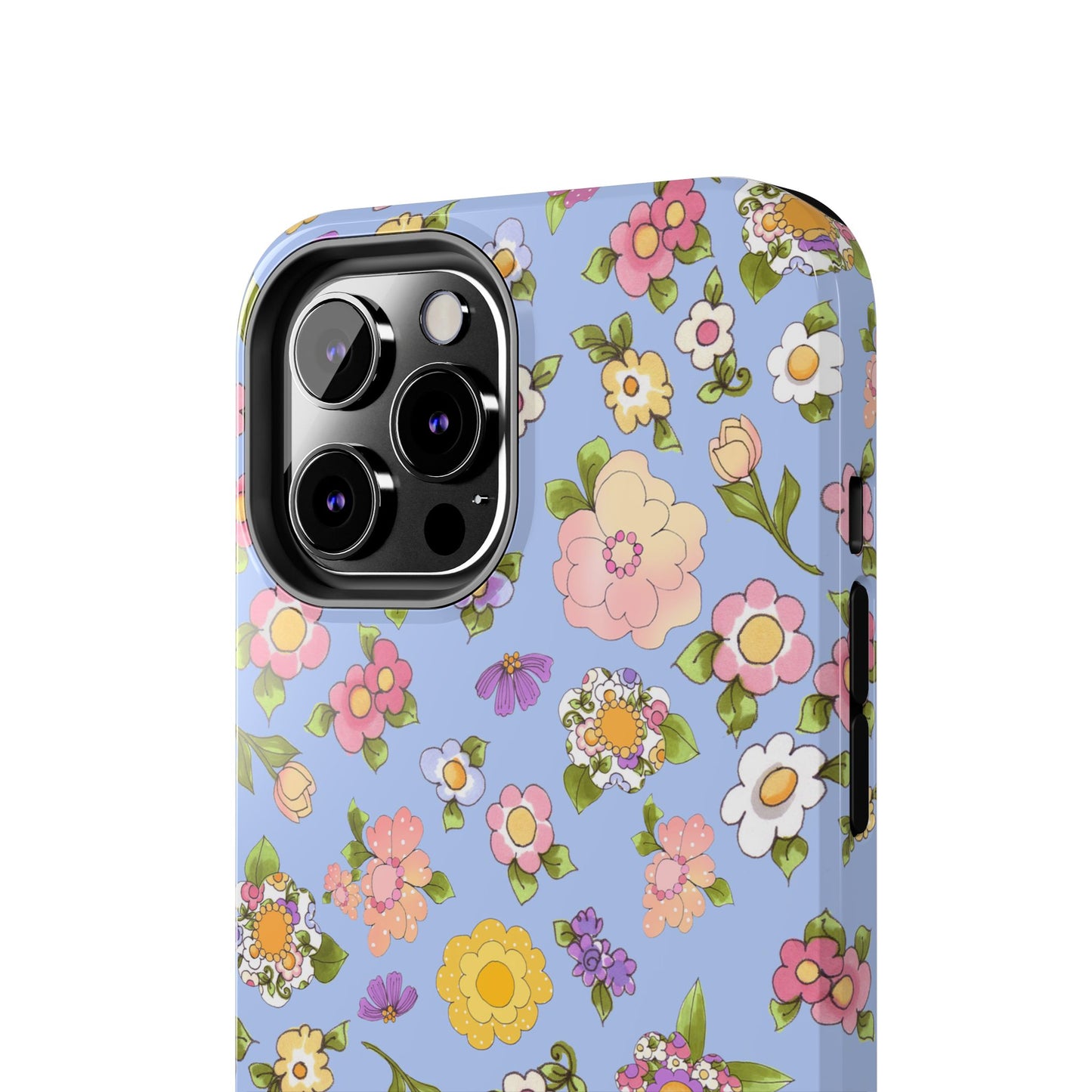 Flowery Blue Phone Case