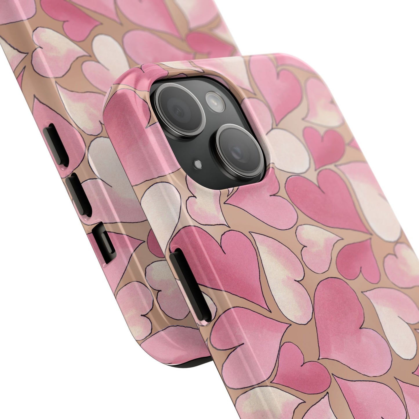 Hearts Malt Phone Case