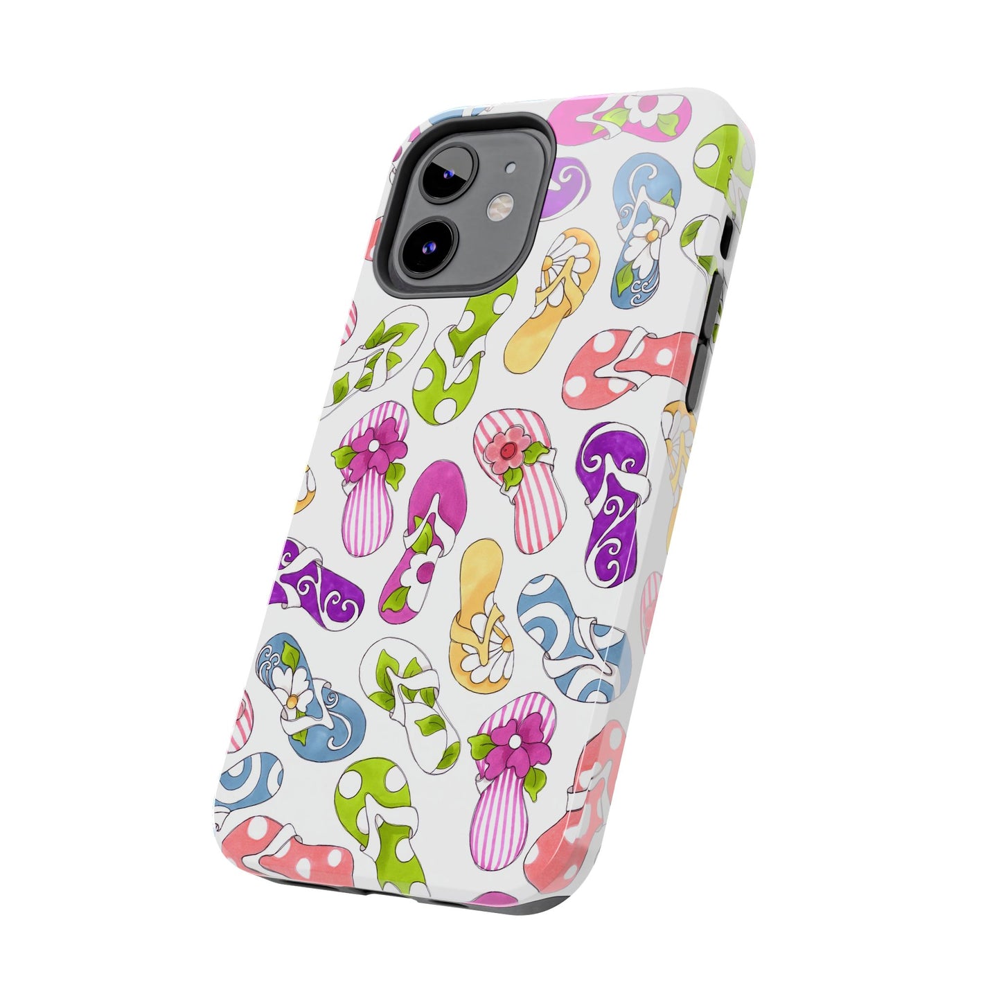 Flip Flops White Phone Case