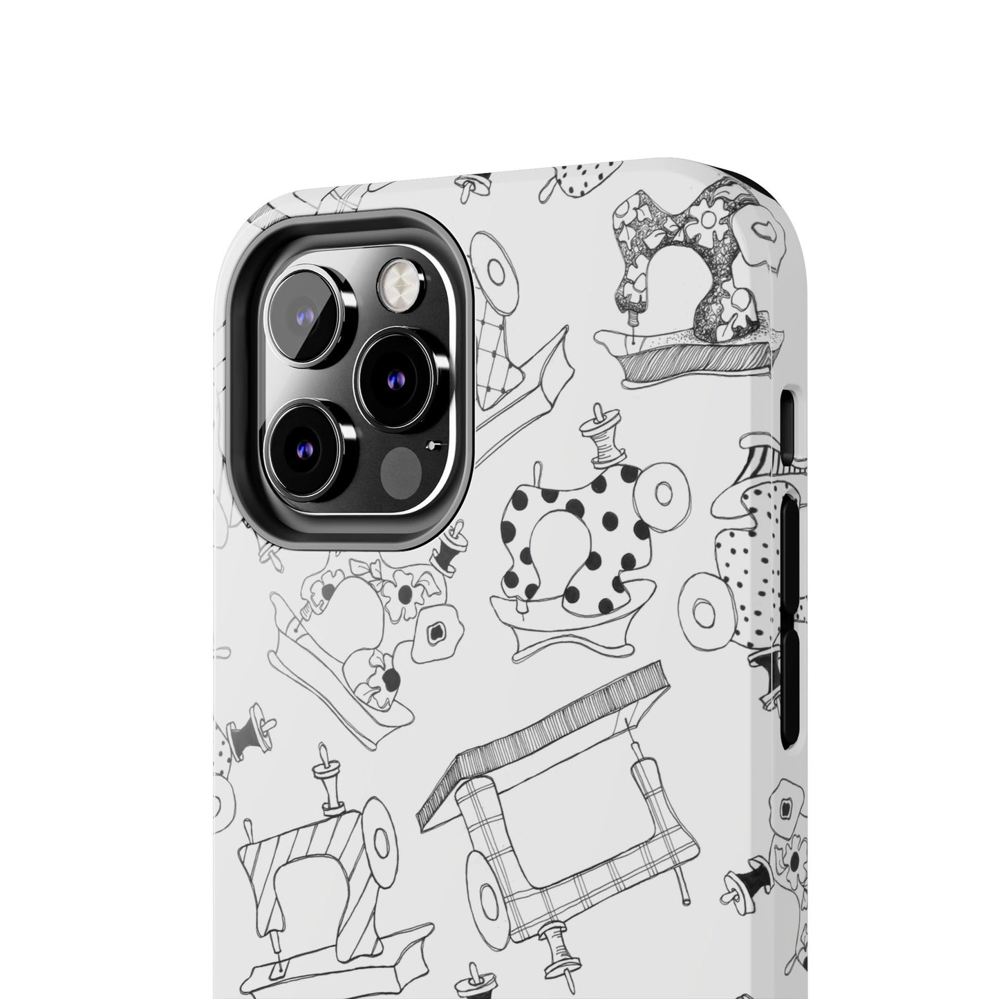 Sew Essential White Phone Case