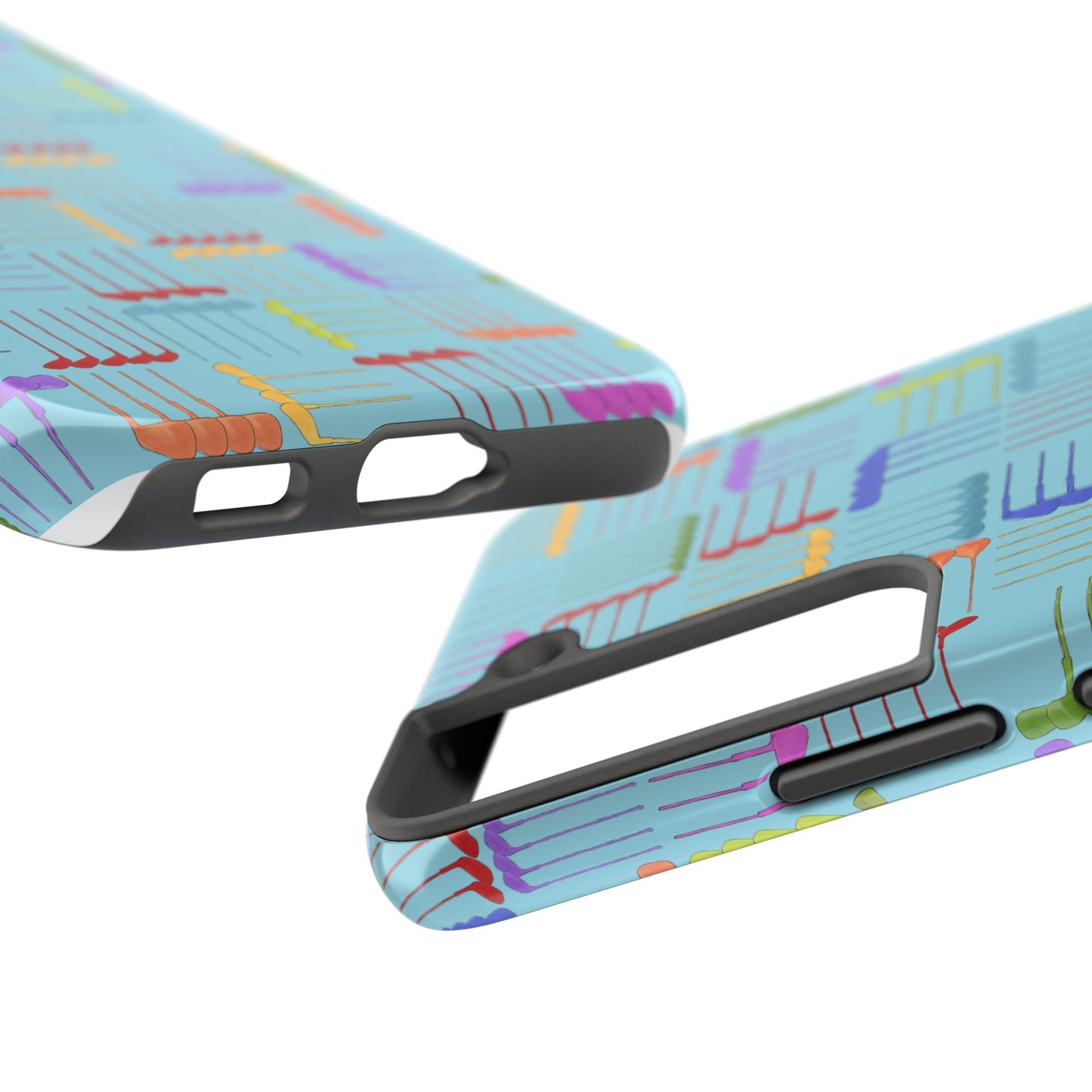 Club Weave Turquoise Phone Case