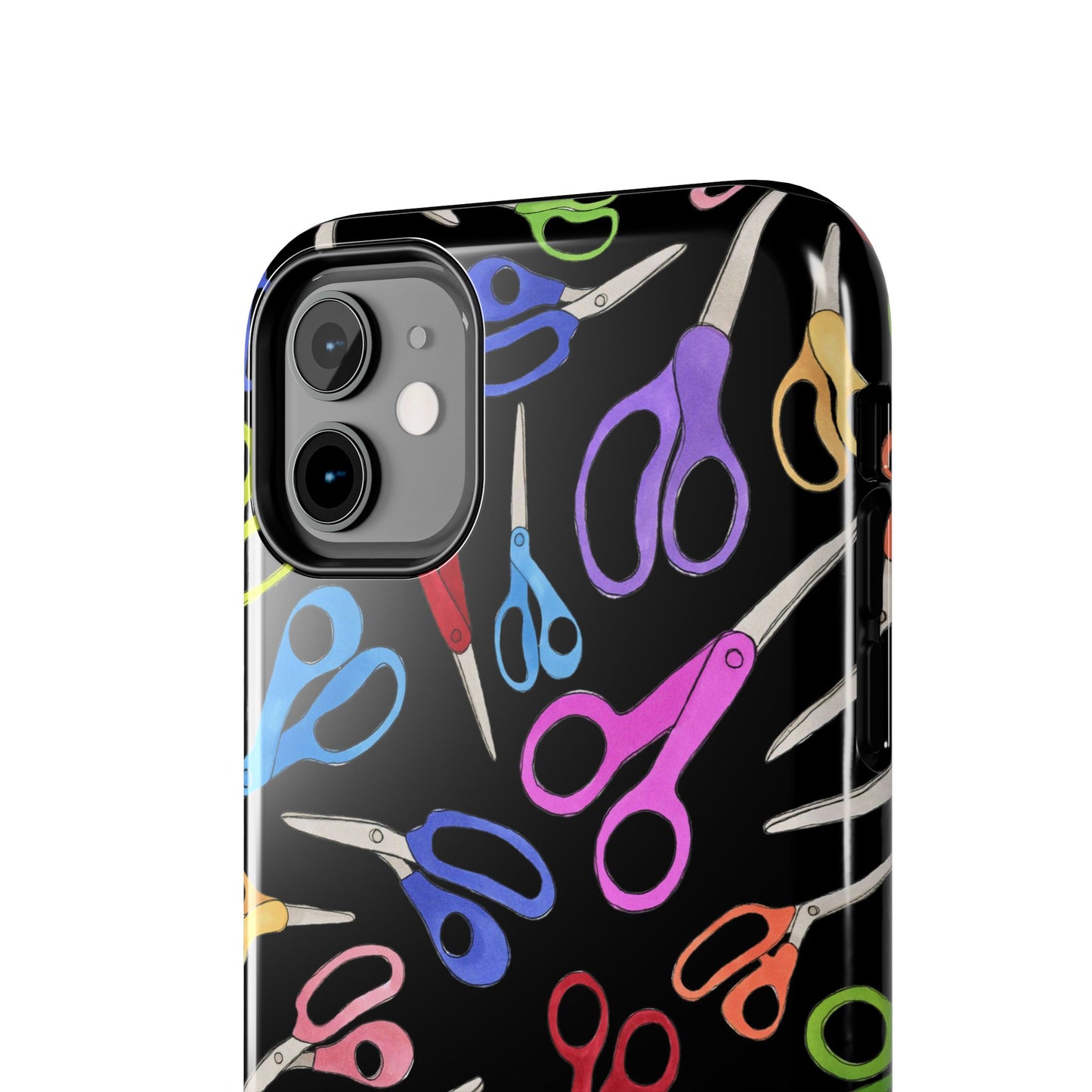 Shear Fun Black Phone Case