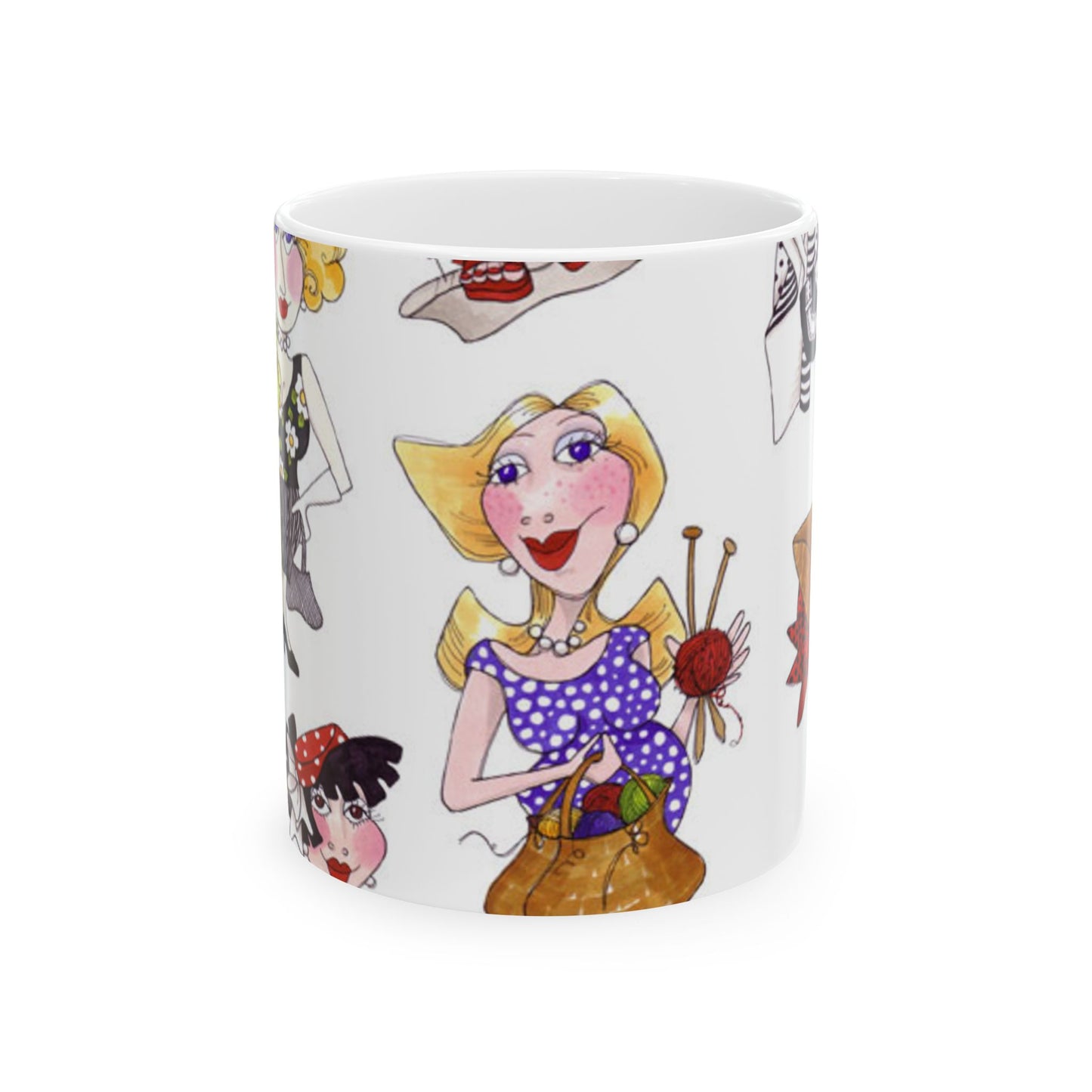 Creative Toss White Cup