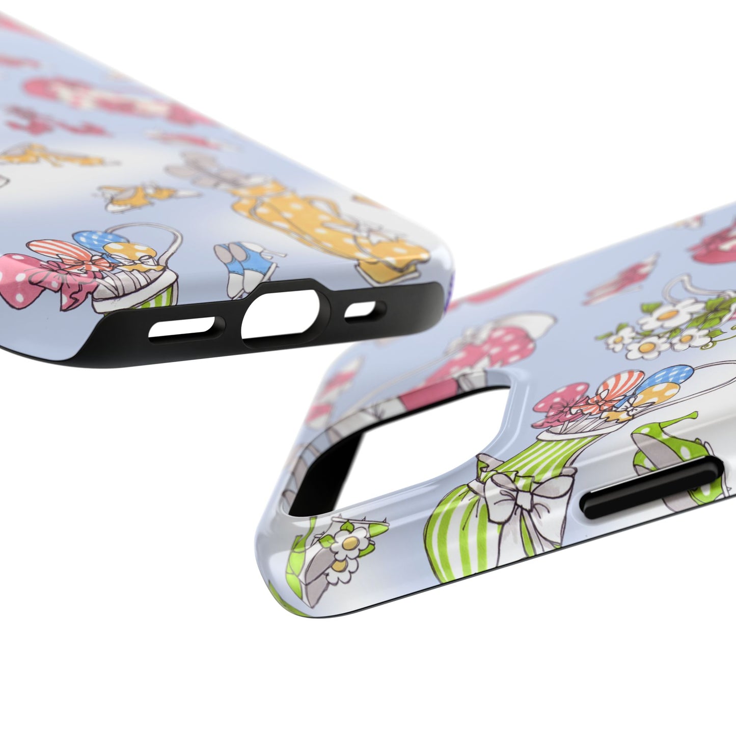 Bags & Shoes Blue Phone Case