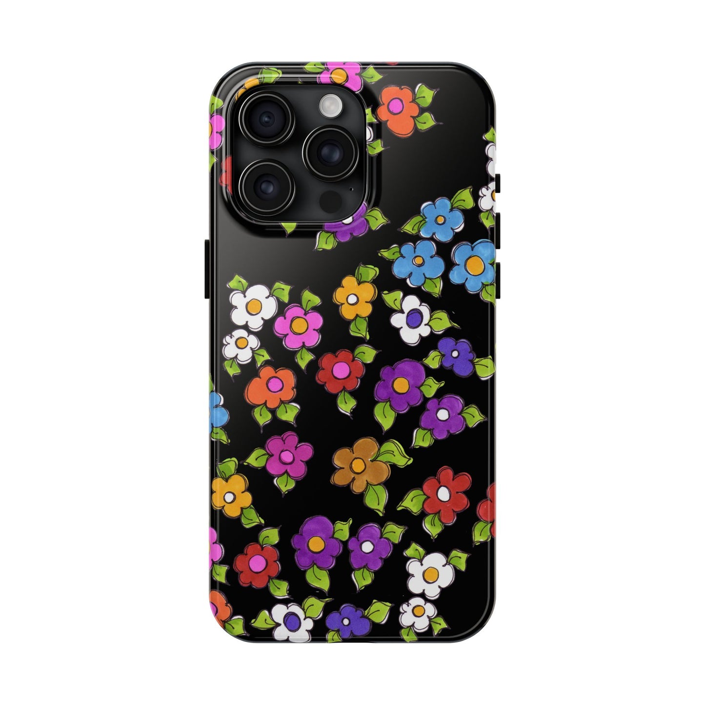Fancy Dog Daisies Phone Case