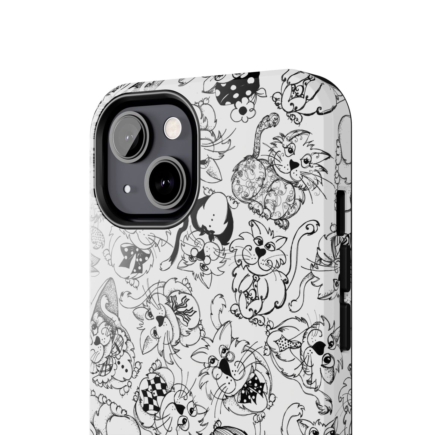 So Kitties Tossed White Phone Case