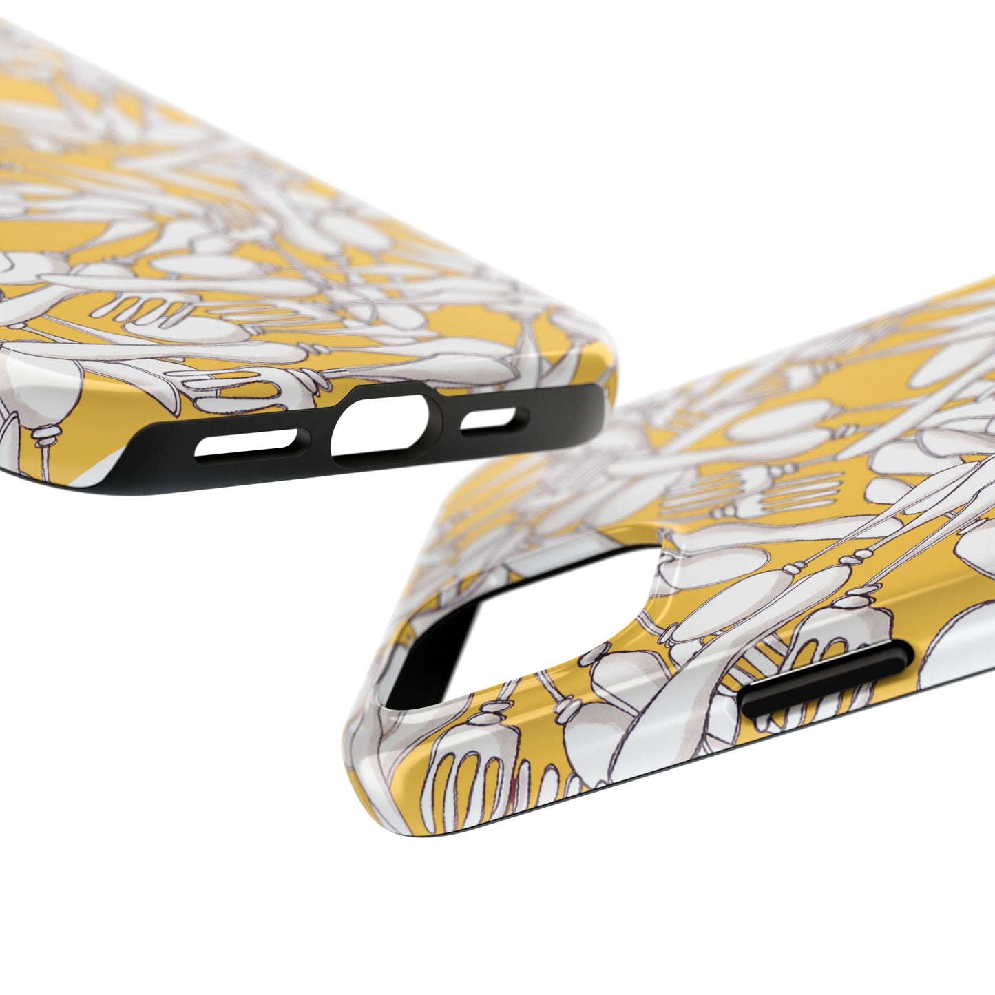 Silverware Wars Yellow Phone Case