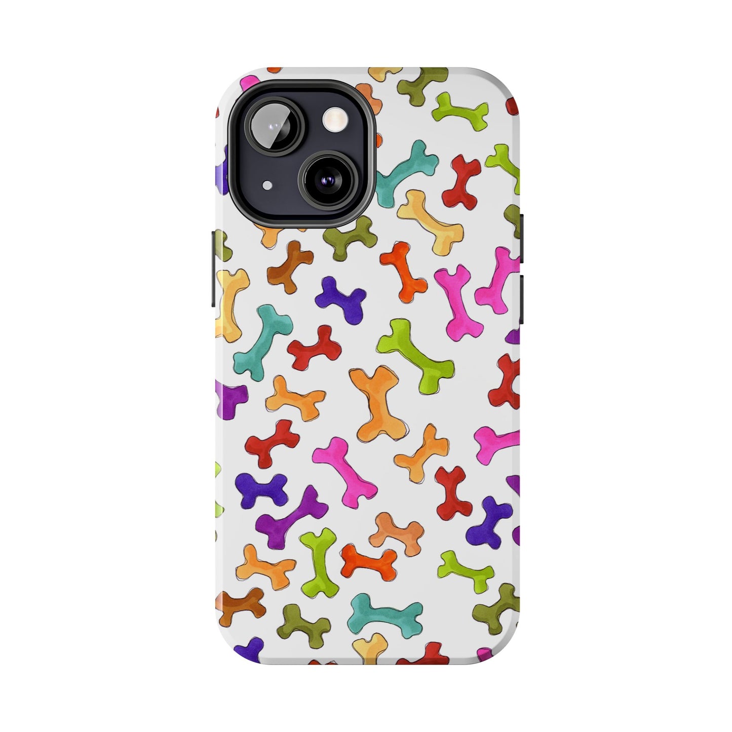 Happy Bones White Phone Case