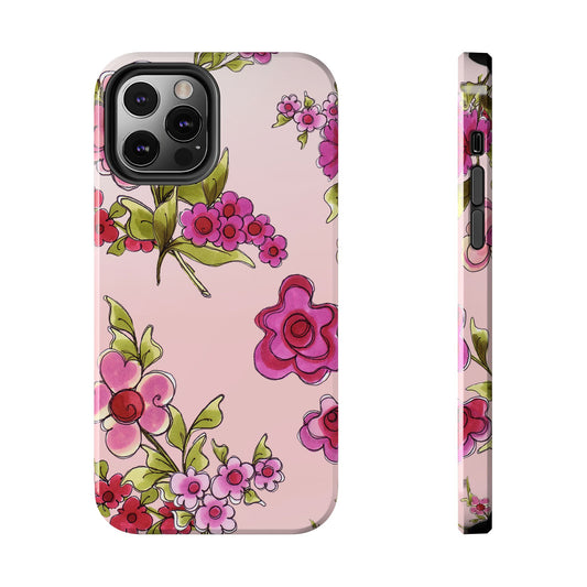 Jumbo Floral Pink Phone Case