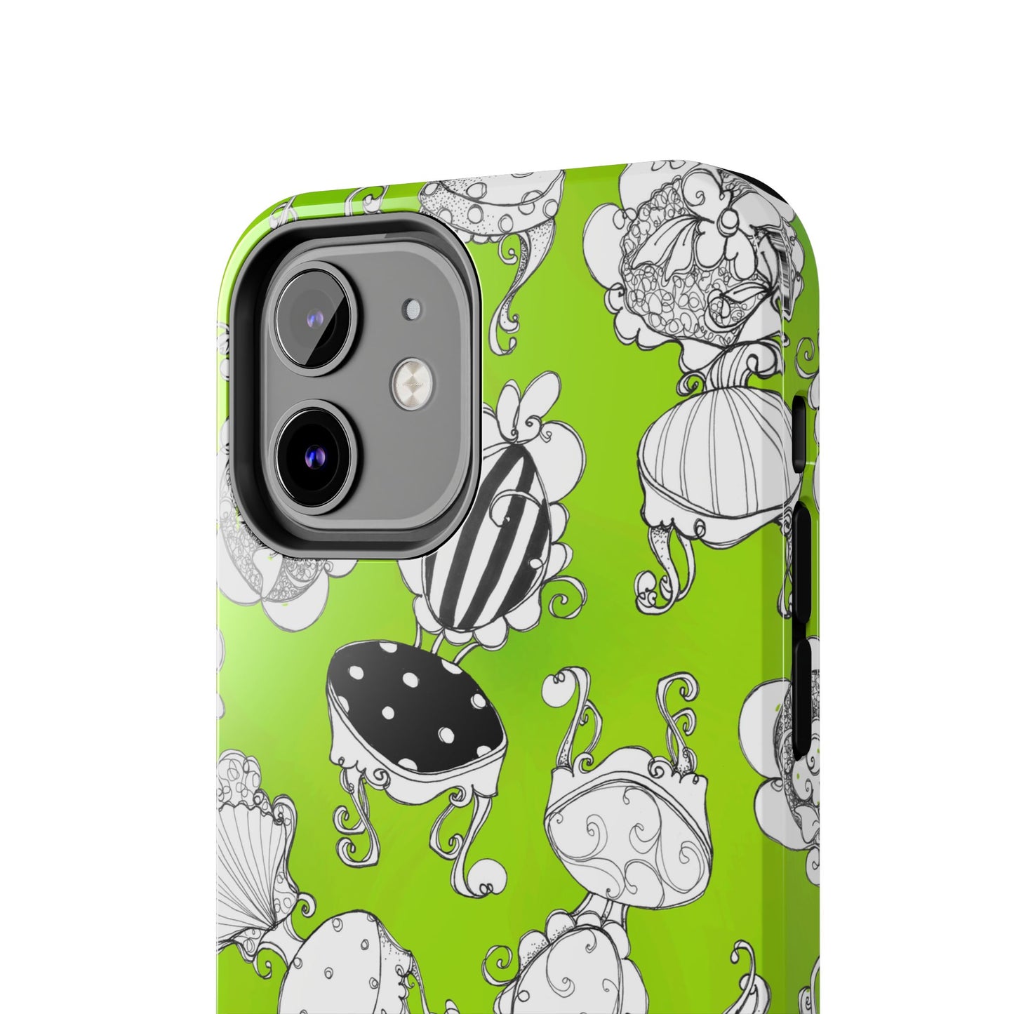 Bistro Chairs Lime Phone Case