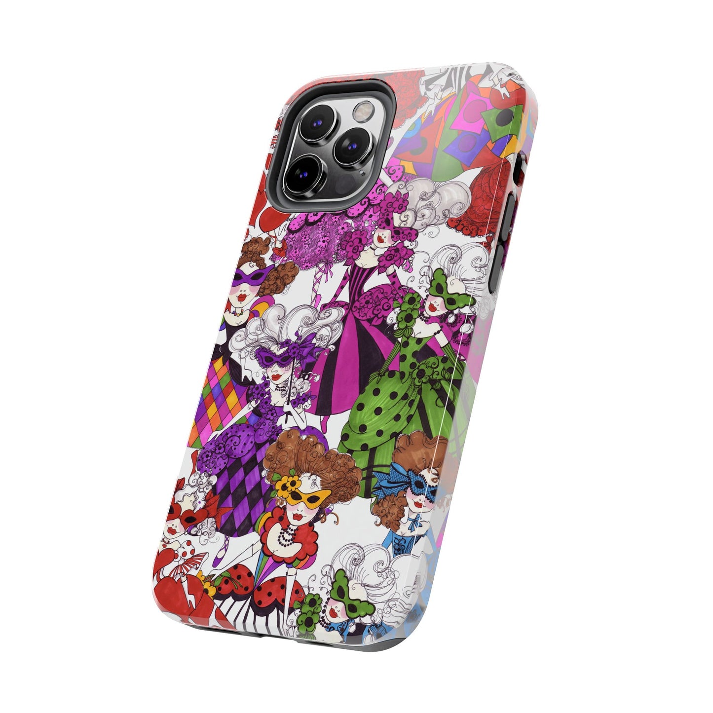Crowded Dance Floor White Phone Case