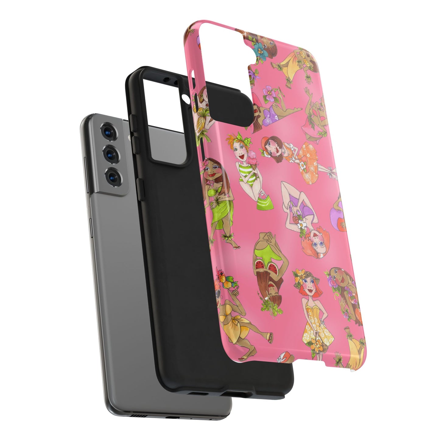 Island Toss Pink Phone Case