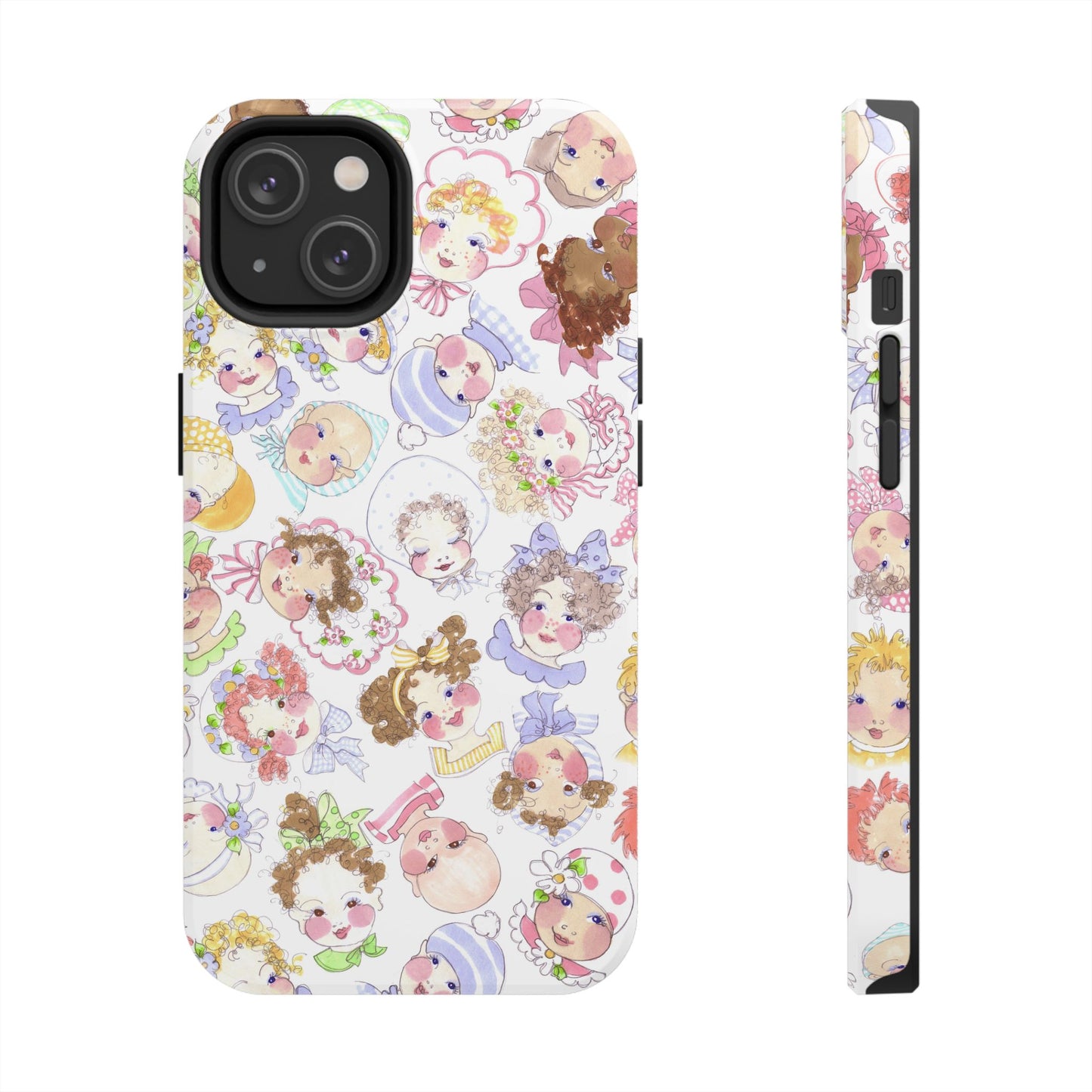 Baby Face Fling White Phone Case