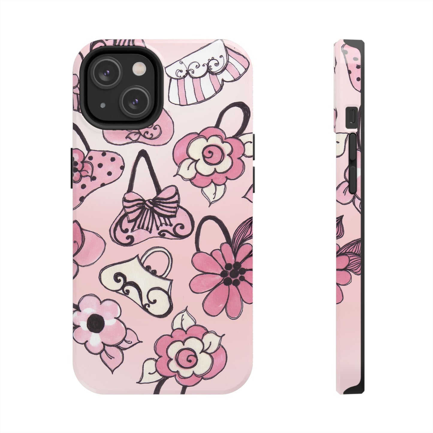 Cat Bags Pink Phone Case
