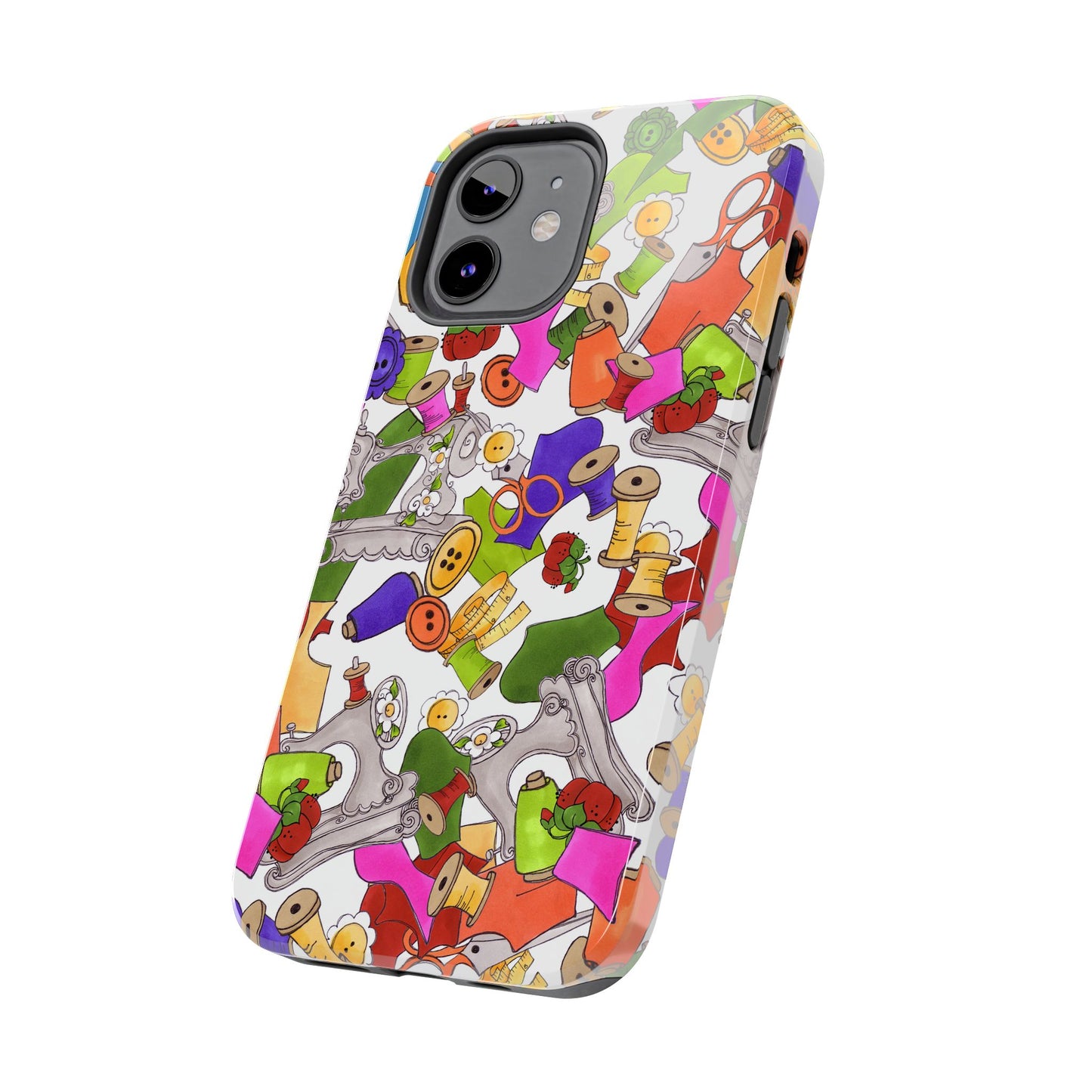 Kaleidasew White Phone Case