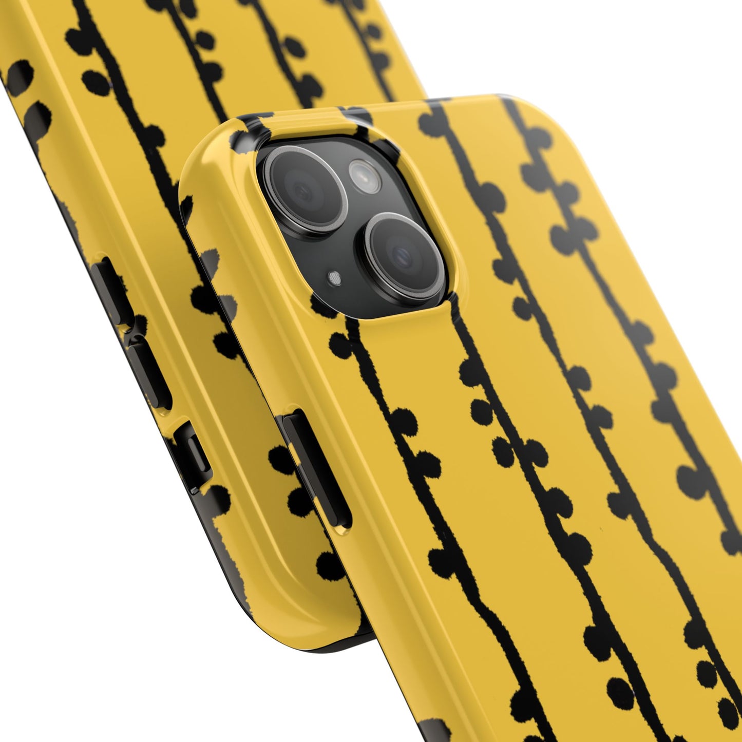 Loopy Stripe Yellow Phone Case