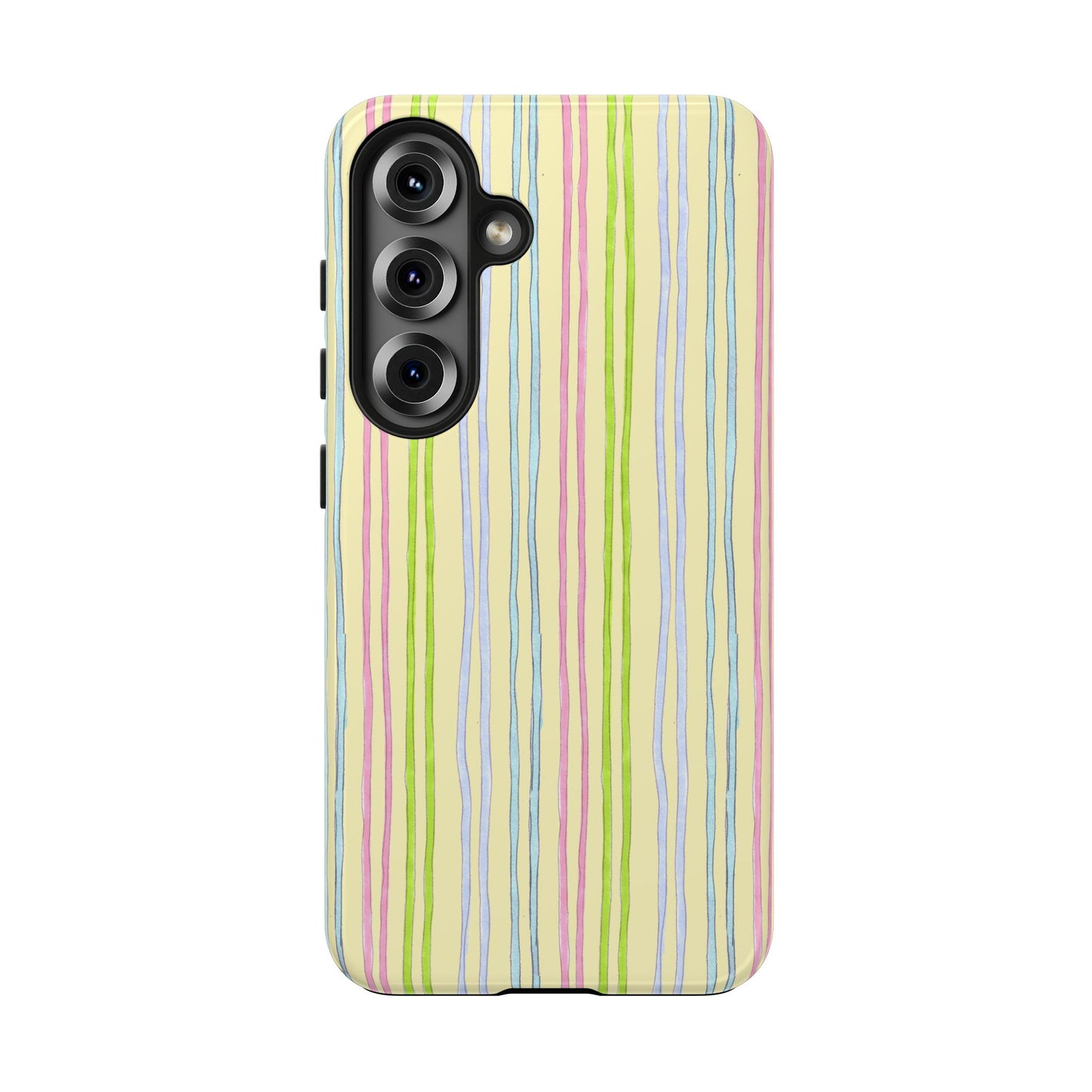 Belle Stripe Yellow Phone Case