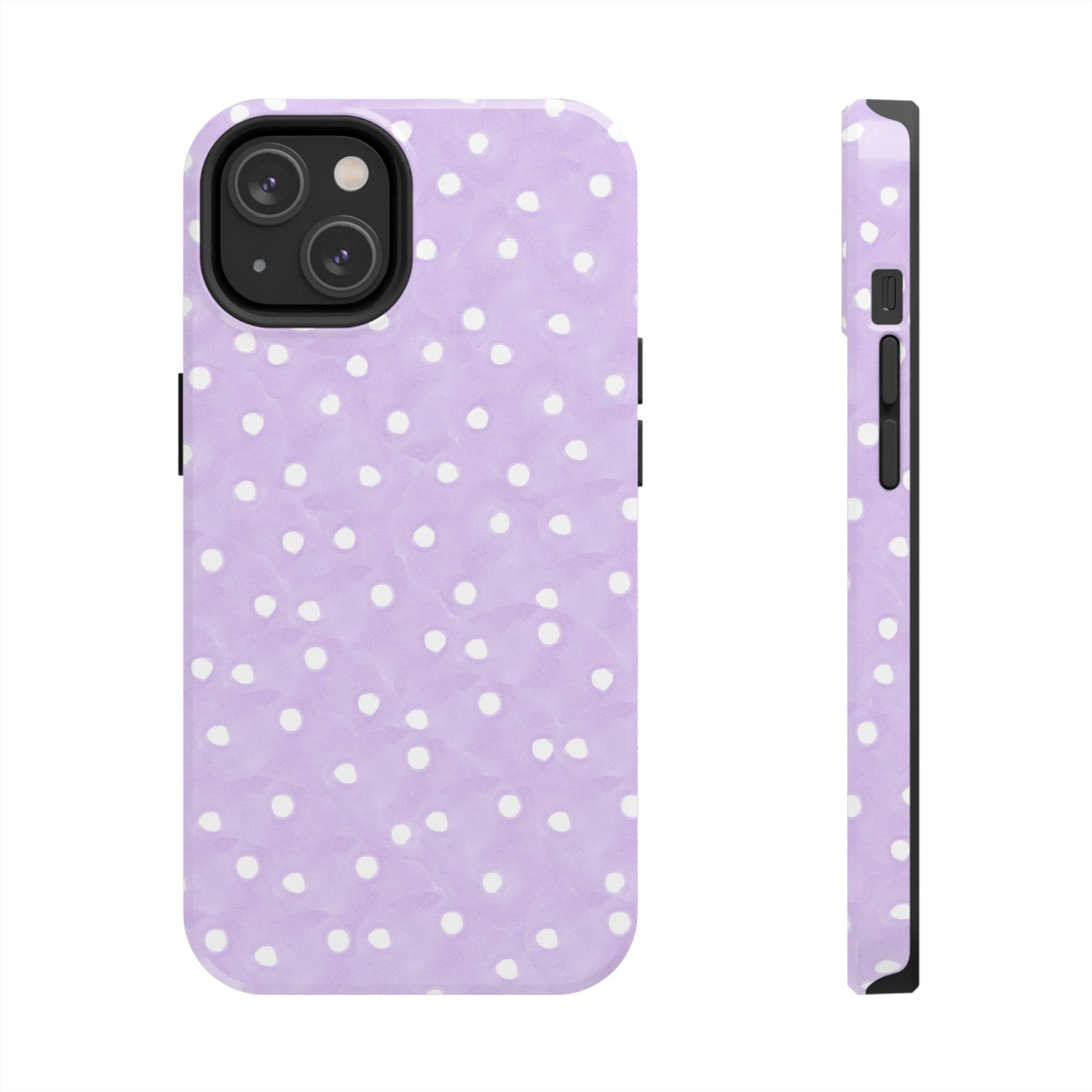 Space Dots Lilac / White Phone Case