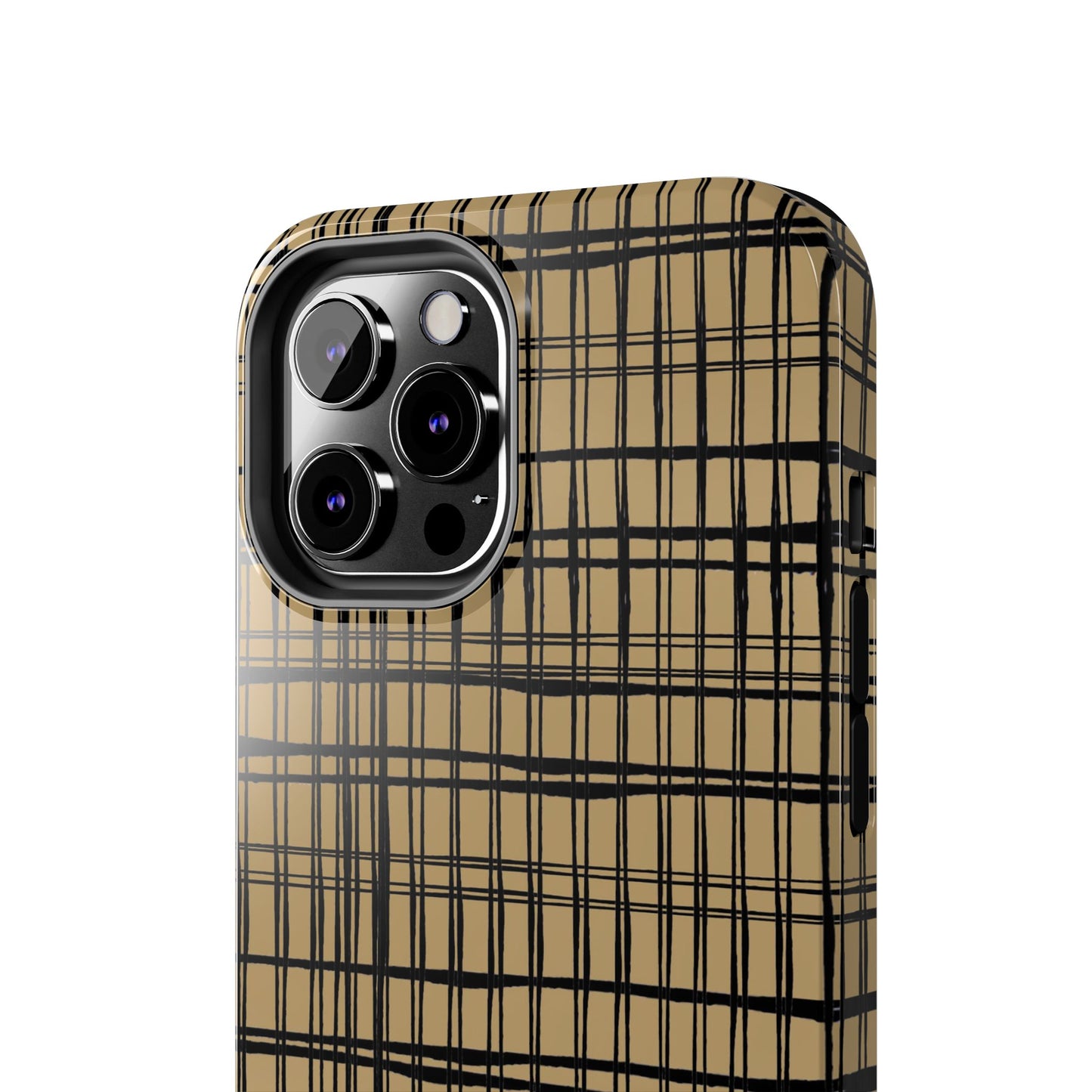Doggie Fence Tan Phone Case