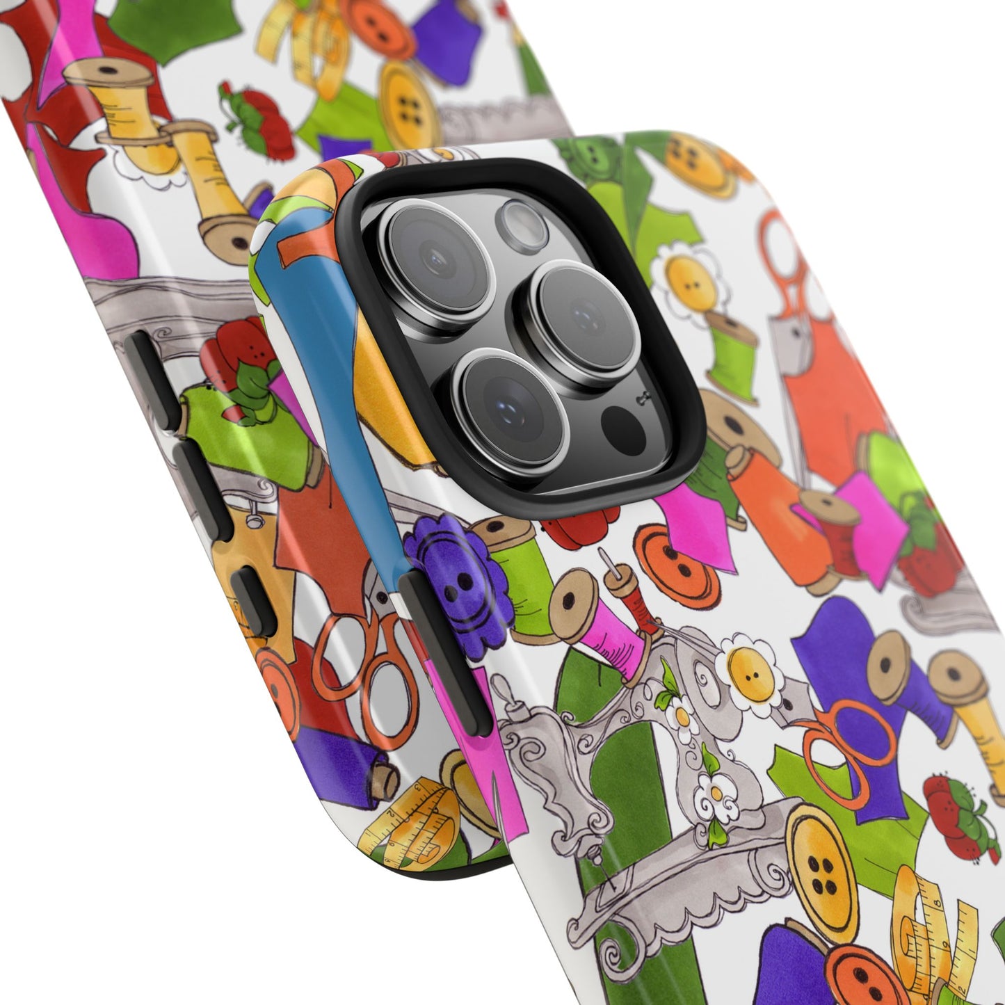 Kaleidasew White Phone Case