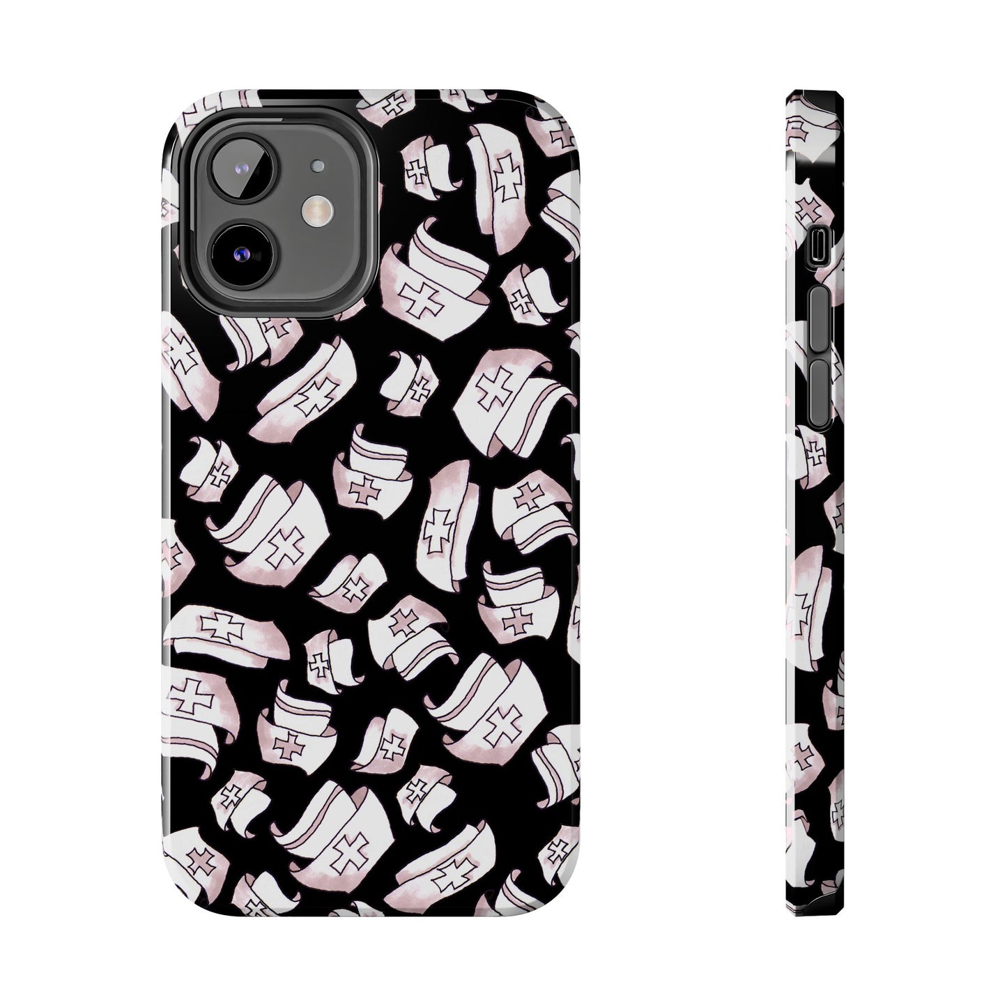 Happy Hats Black Phone Case
