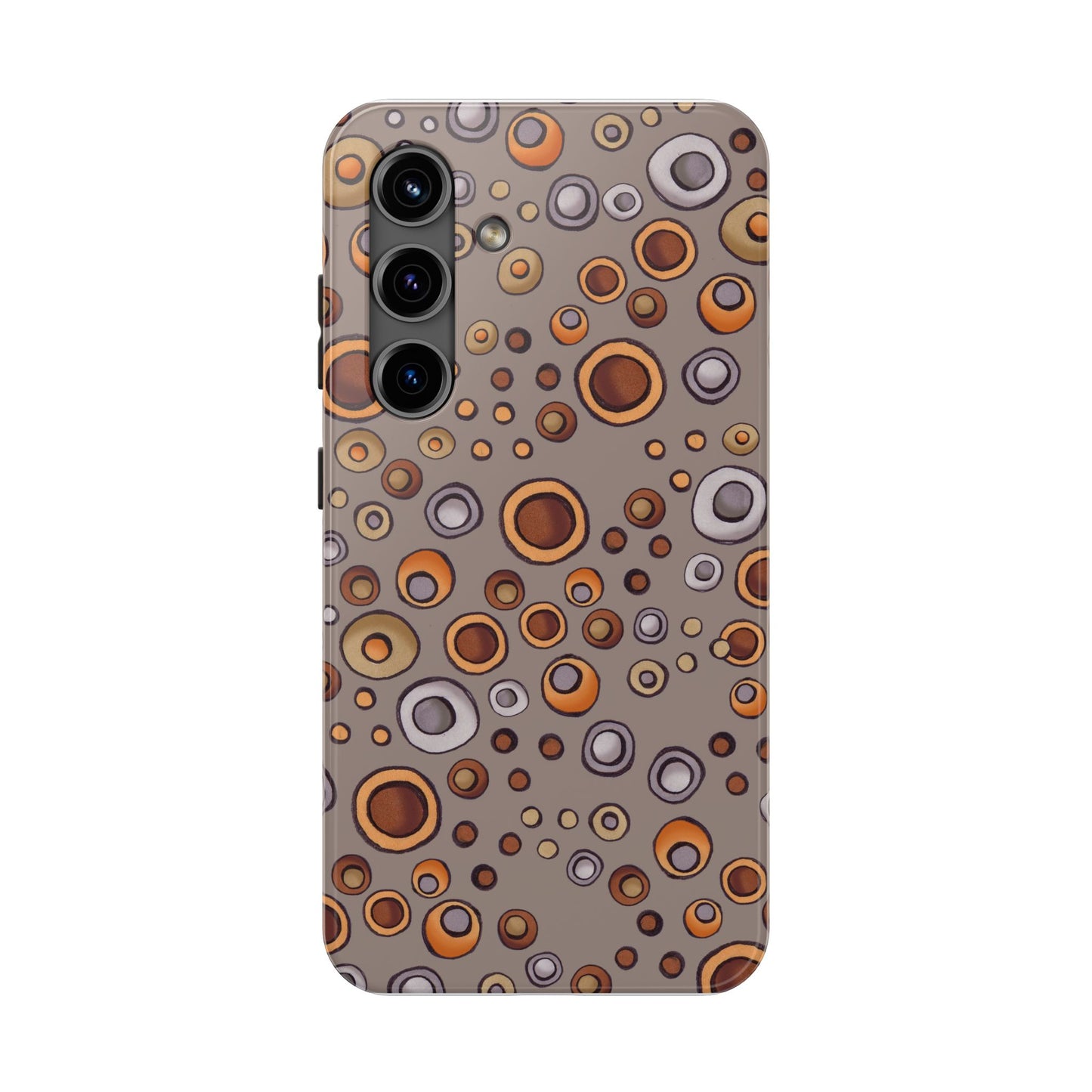 Doggy Dots Gray Phone Case