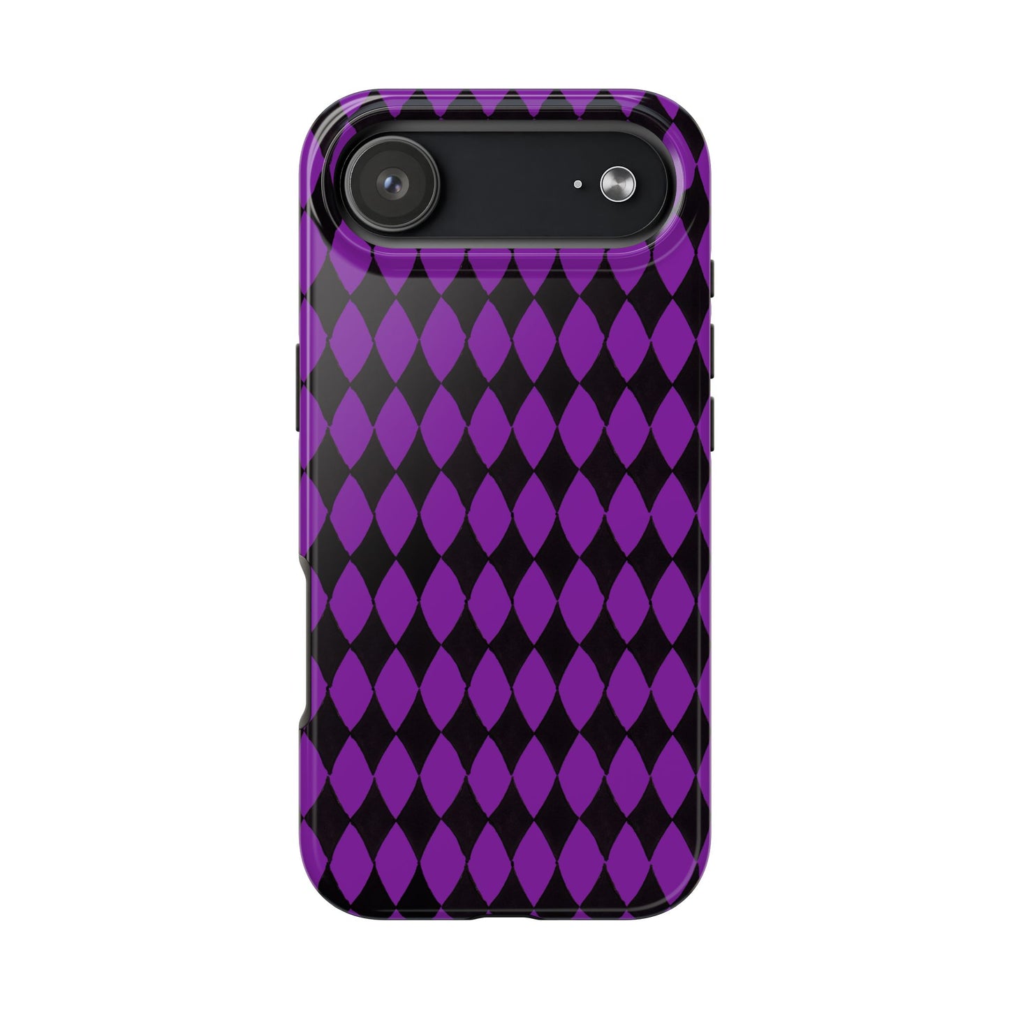 Diamond Purple / Black Phone Case
