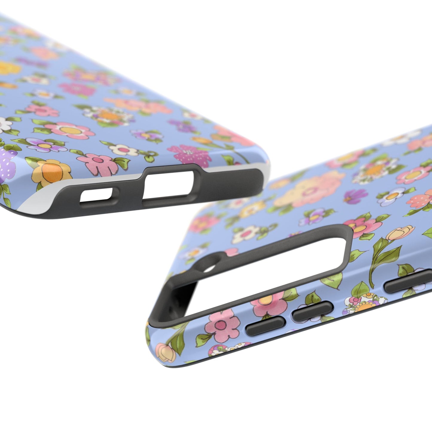 Flowery Blue Phone Case