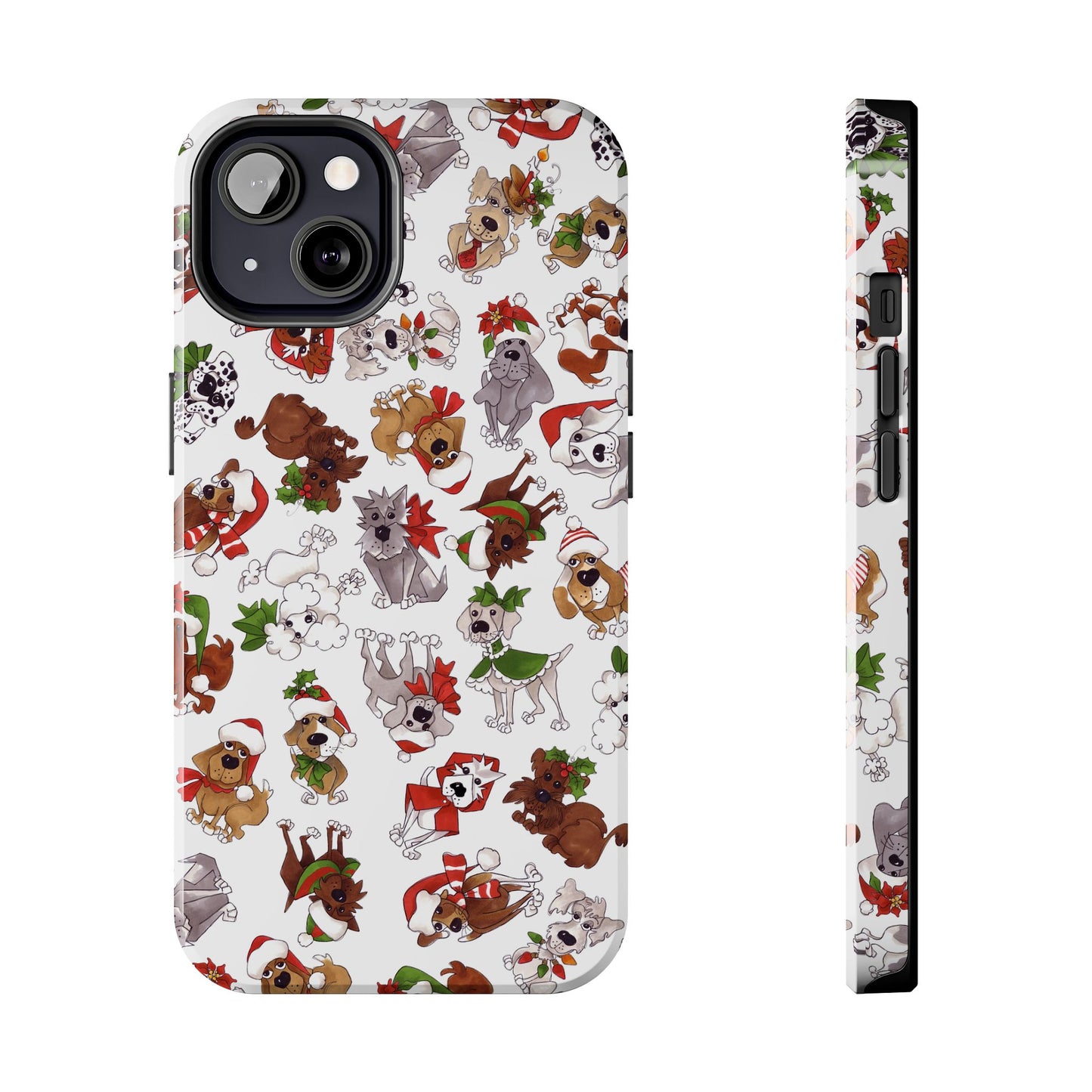 Doggie Toss White Phone Case