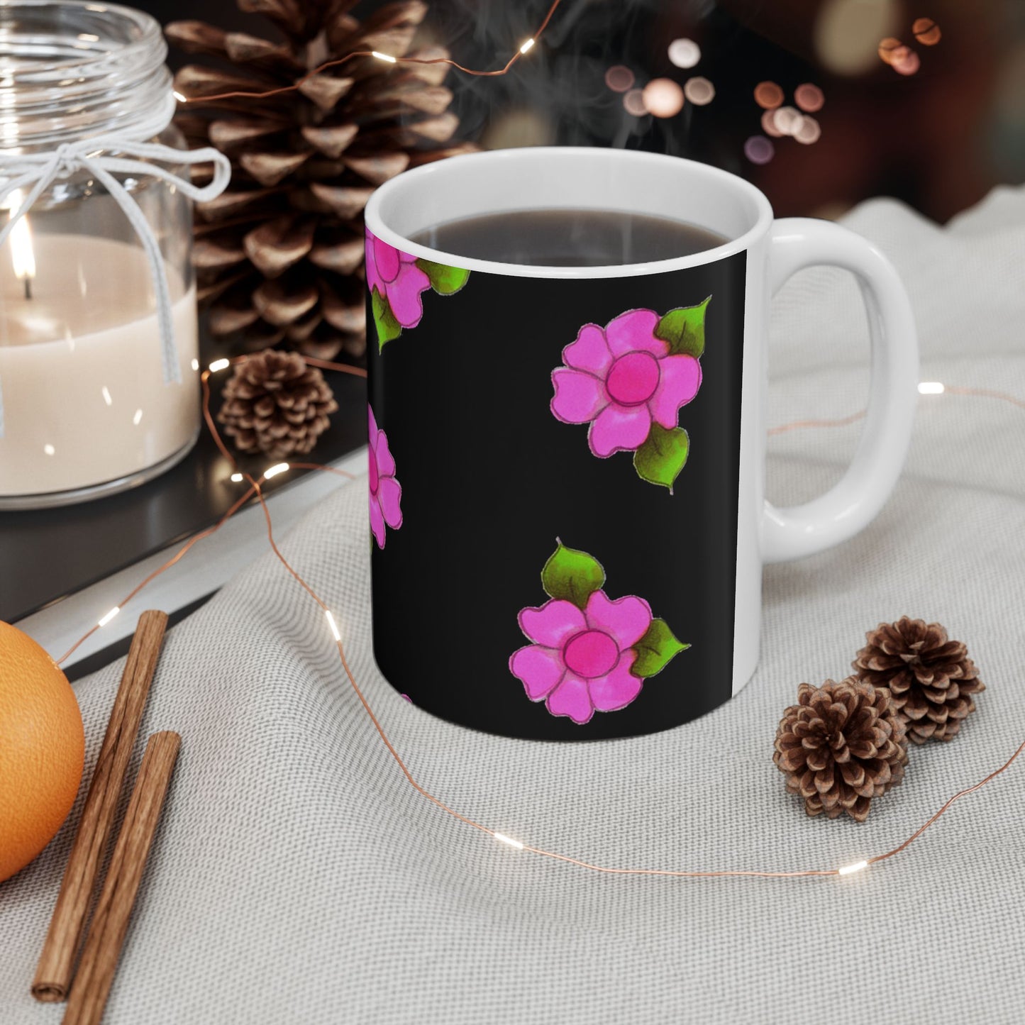Daisies Cerise Cup
