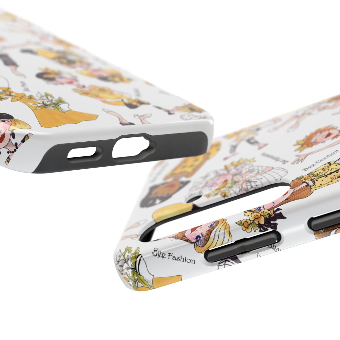 Bee Tossed White Phone Case