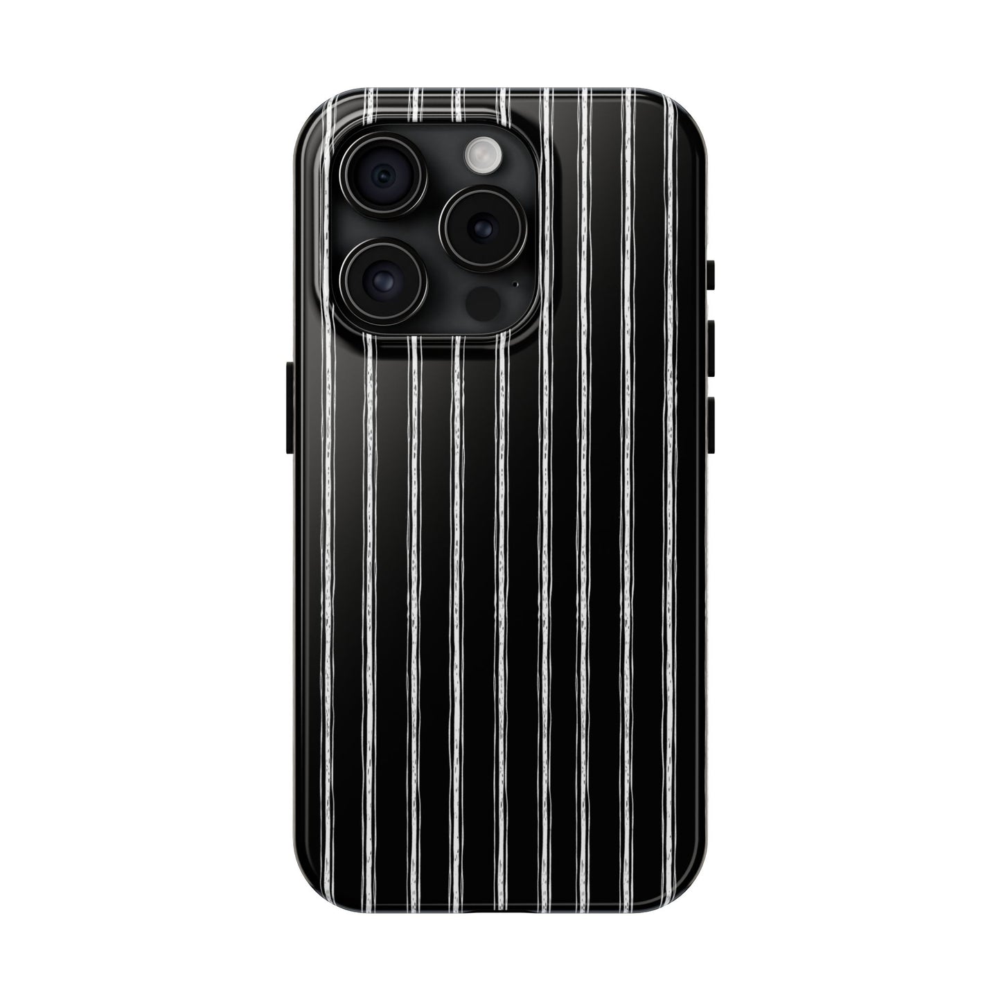 Napkin Stripe Black / White Phone Case