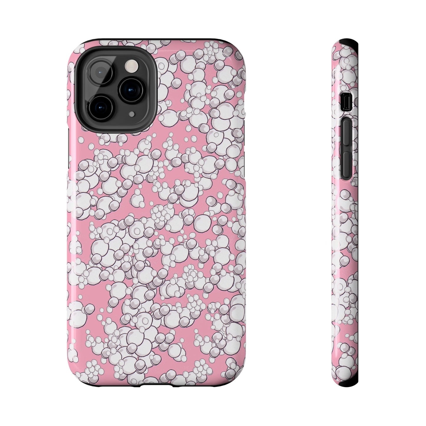 Bubble Dots Pink Phone Case