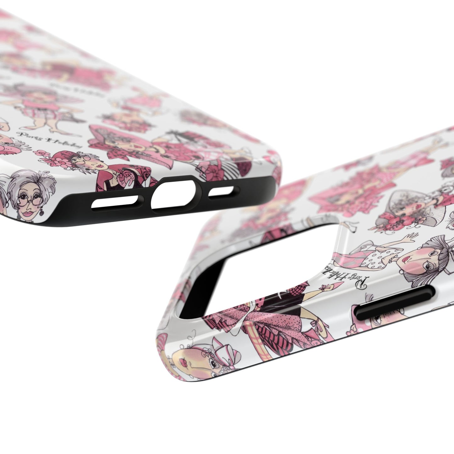 Parisians White Phone Case