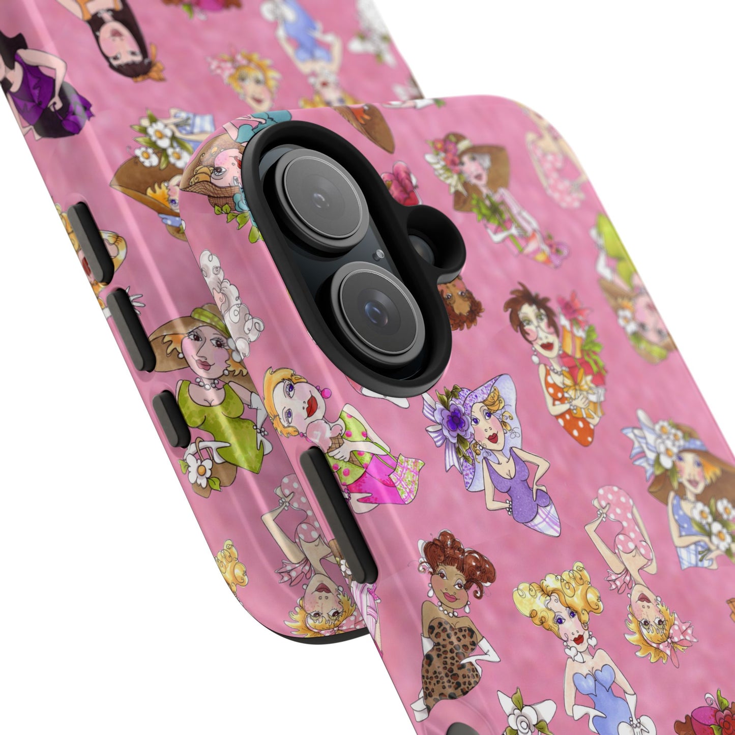 Fast Women Tossed Pink Phone Case