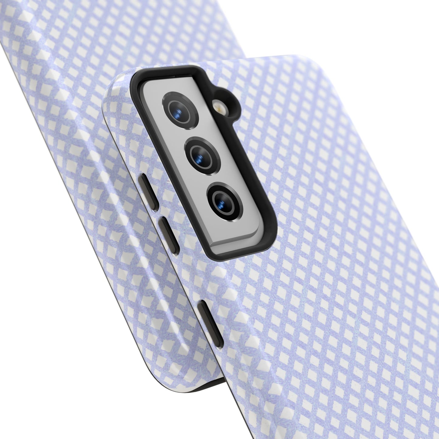 Bias Check Light Blue Phone Case