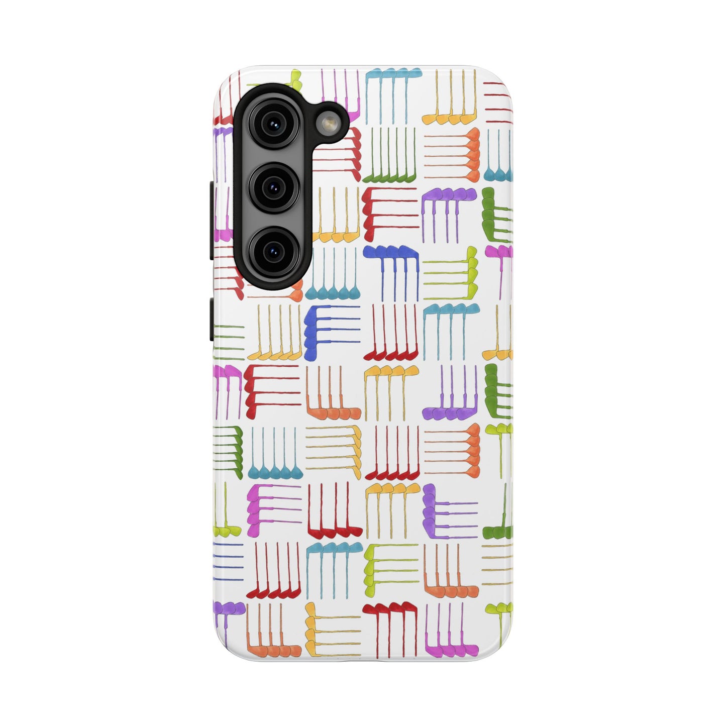 Club Weave White Phone Case