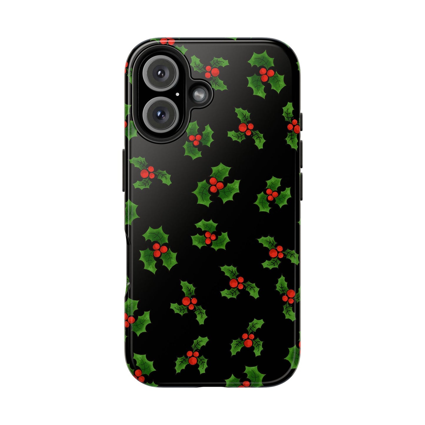 Lotsa Holly Black Phone Case