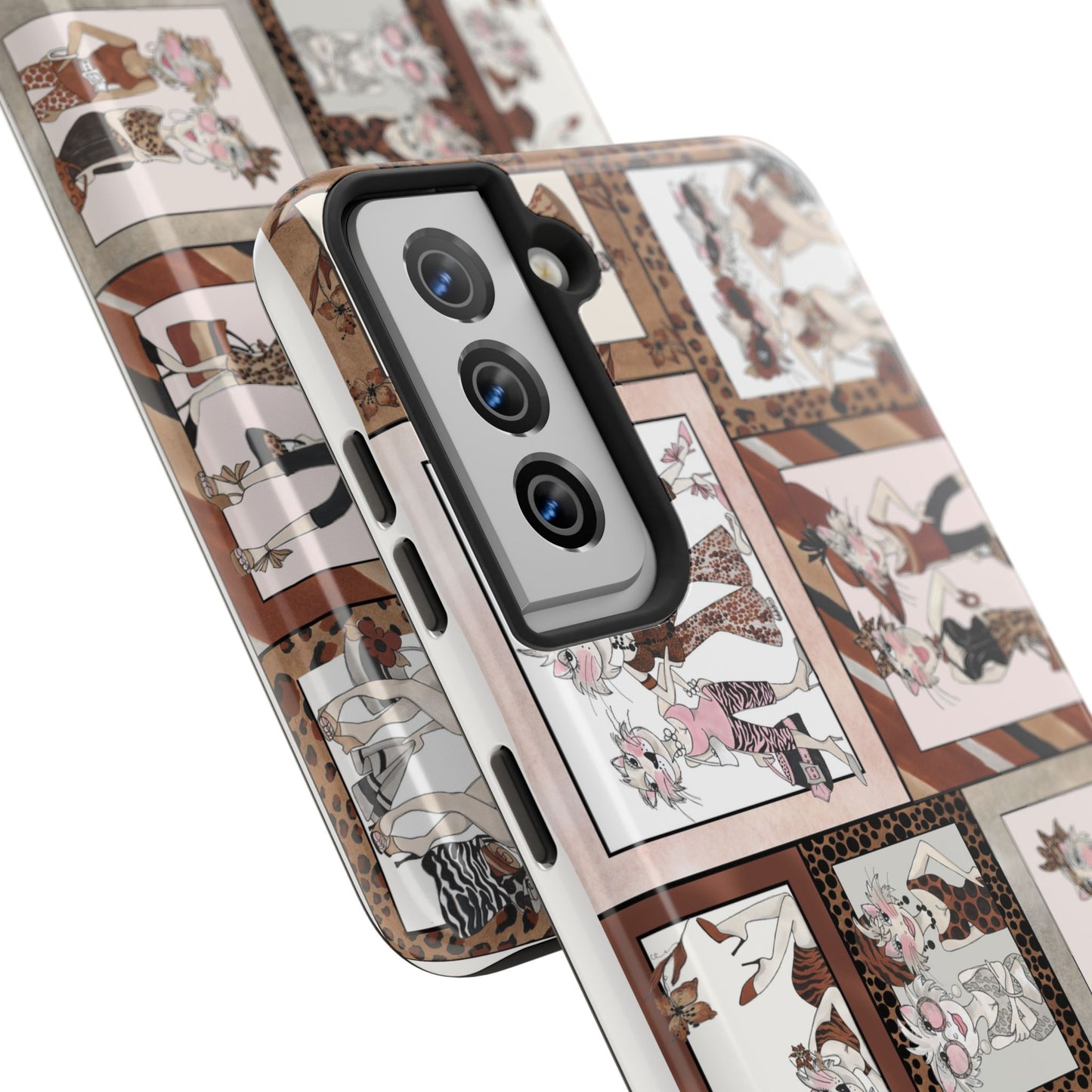 Wild Cat Woman Phone Case