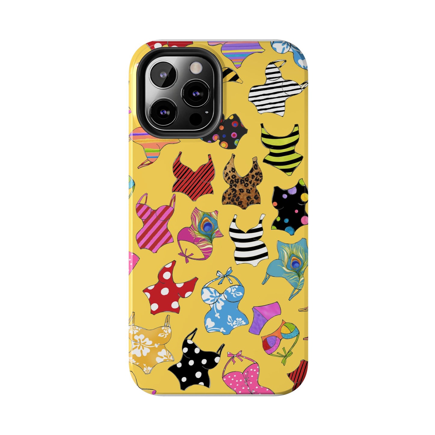 Assorted Suits Yellow Phone Case