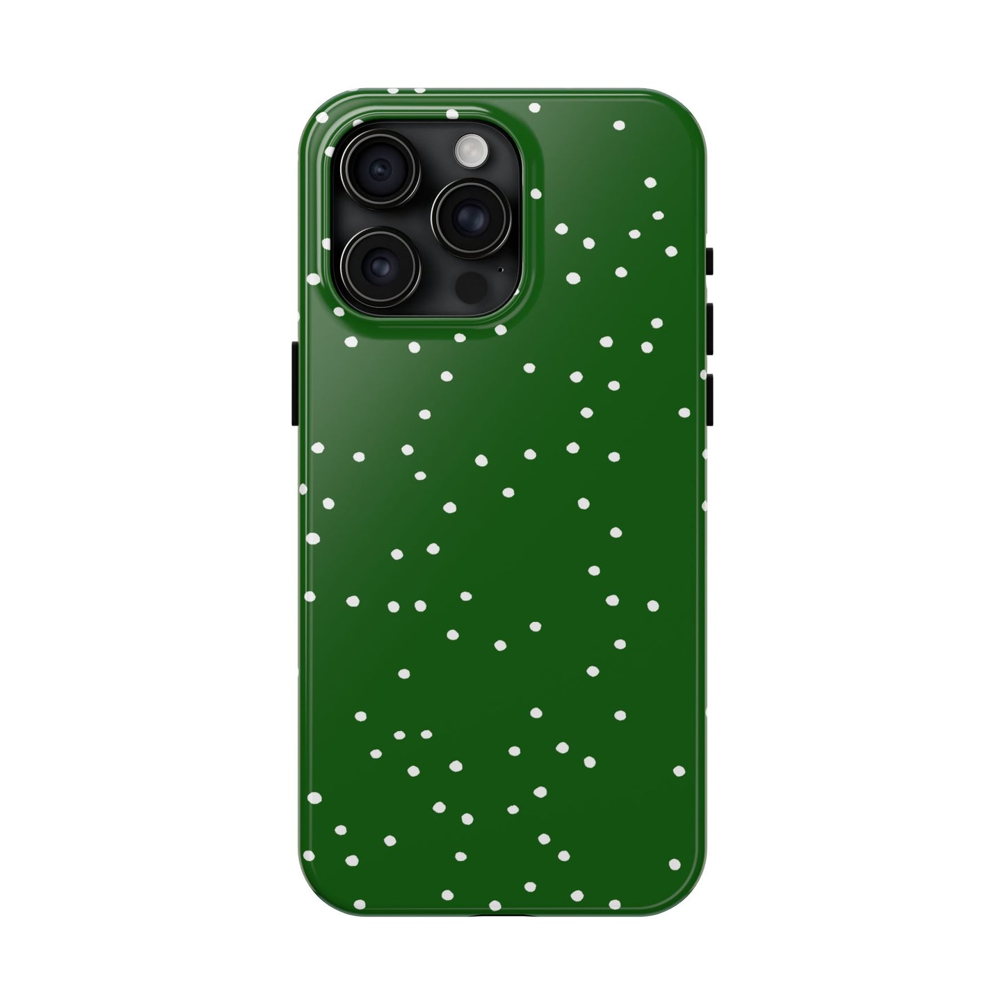 Dinky Dots Green / White Phone Case