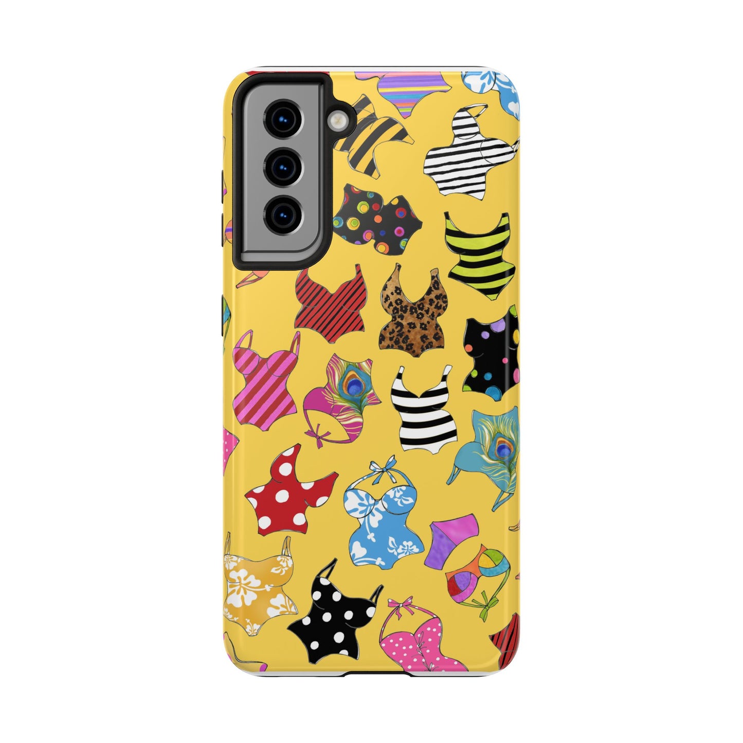Assorted Suits Yellow Phone Case