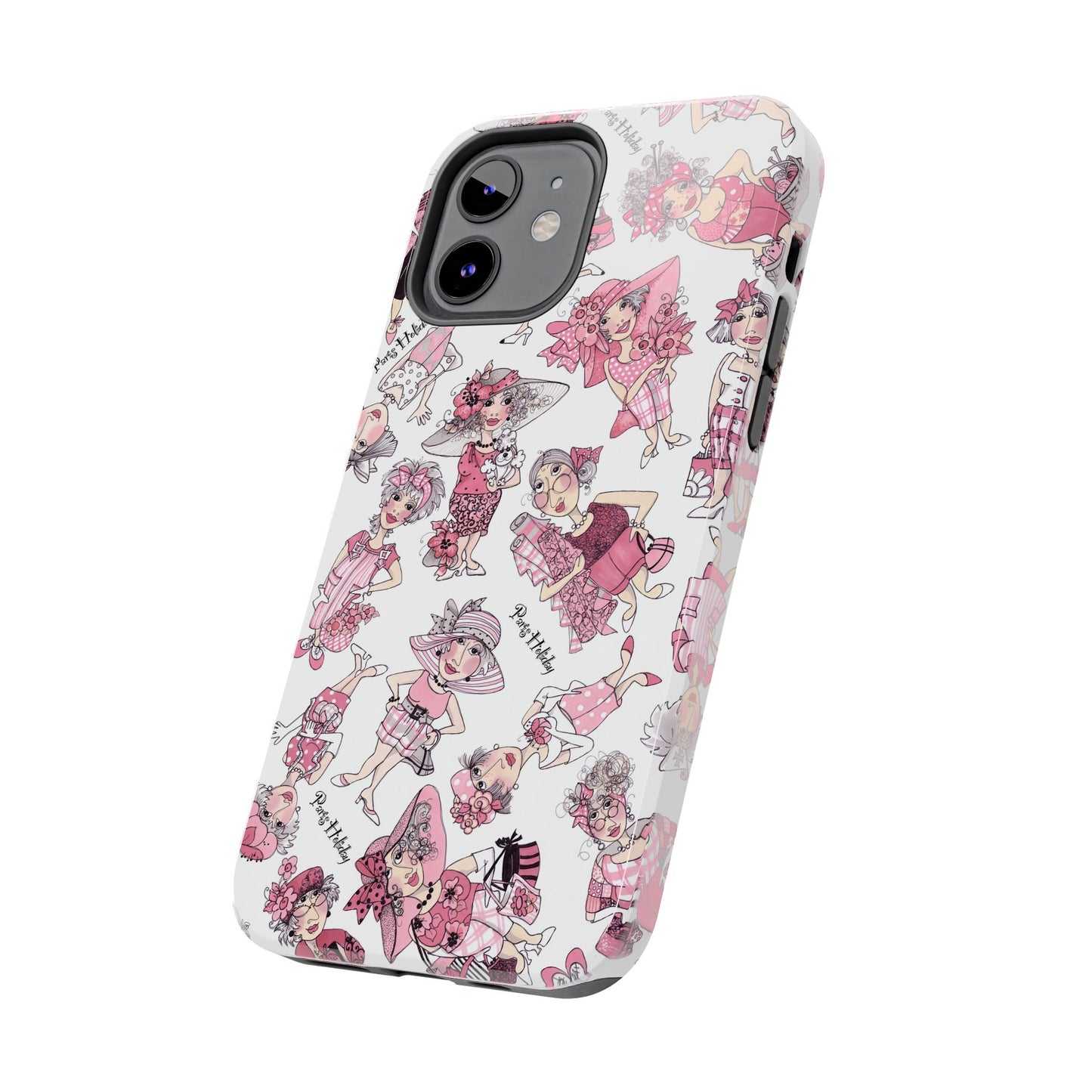 Parisians White Phone Case