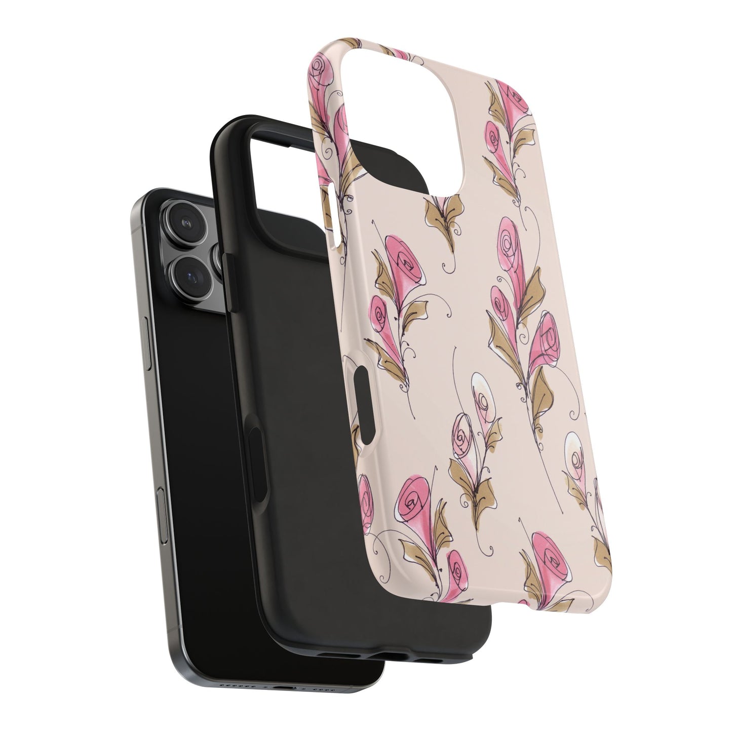 Funnel Flowers Phone Case